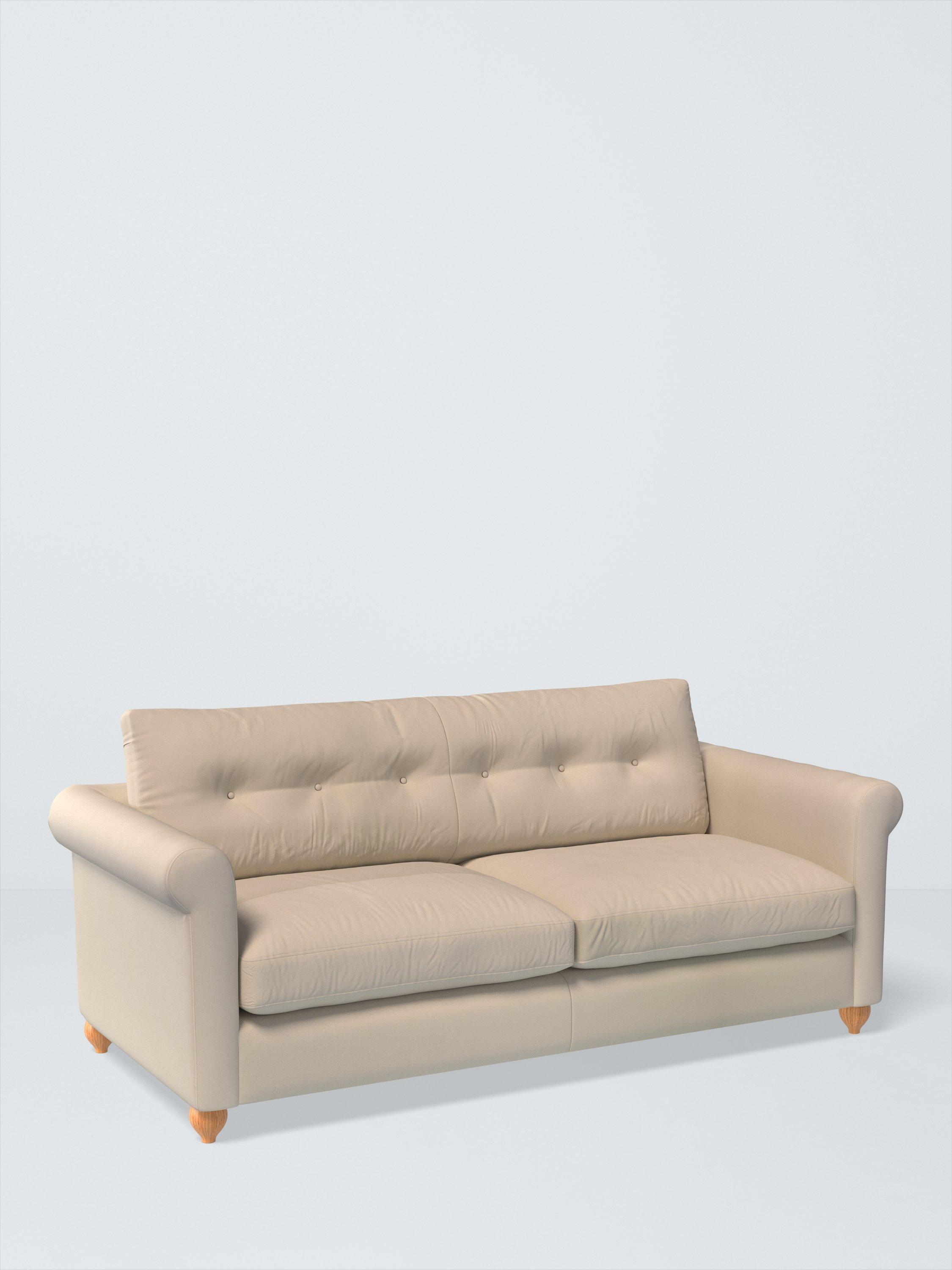 Kingham Range, John Lewis Easy Clean Eco Velvet Fabric, Natural, Price Band D