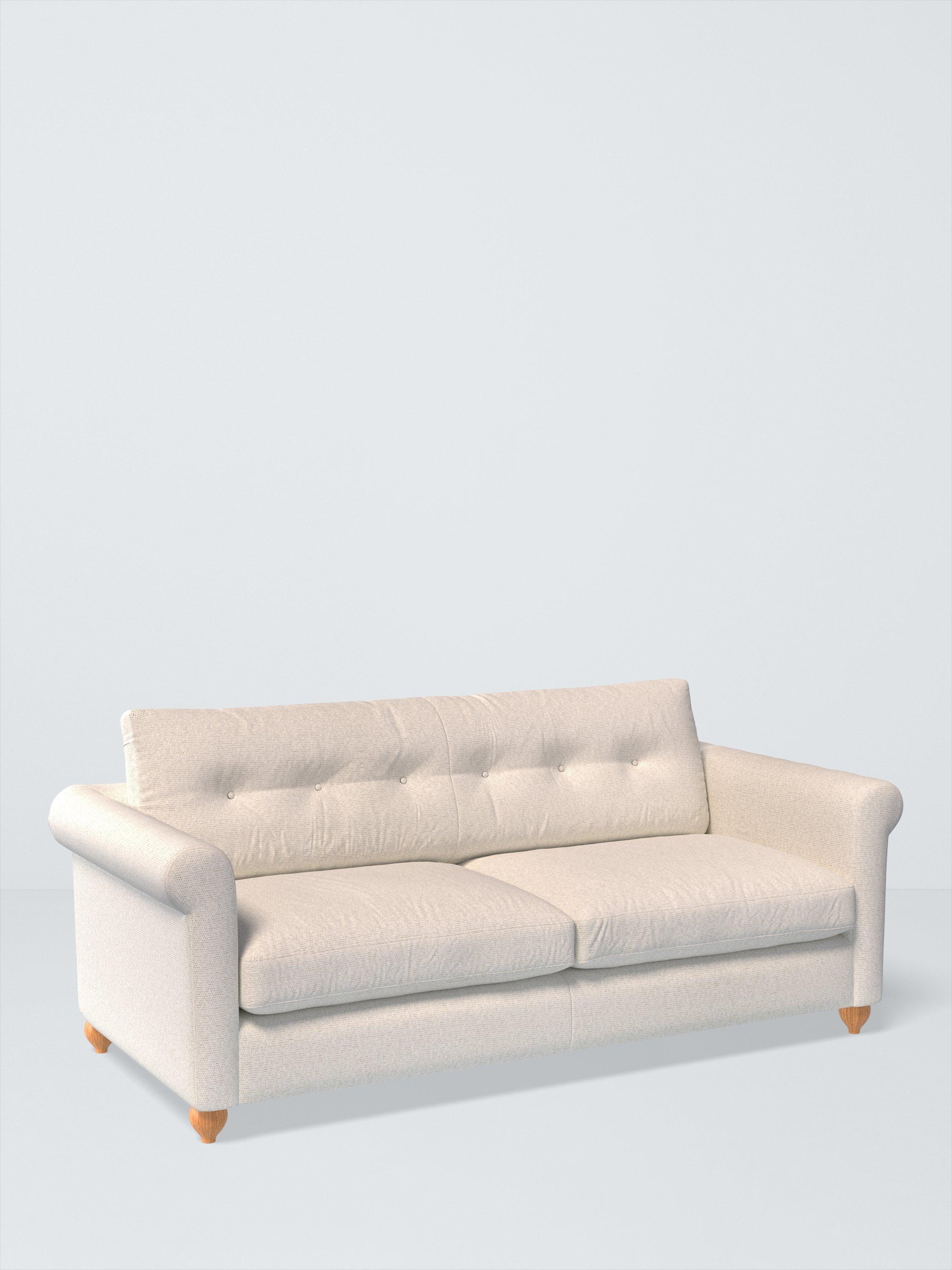 Kingham Range, John Lewis Boucle Plain Fabric, Marshmallow, Price Band B