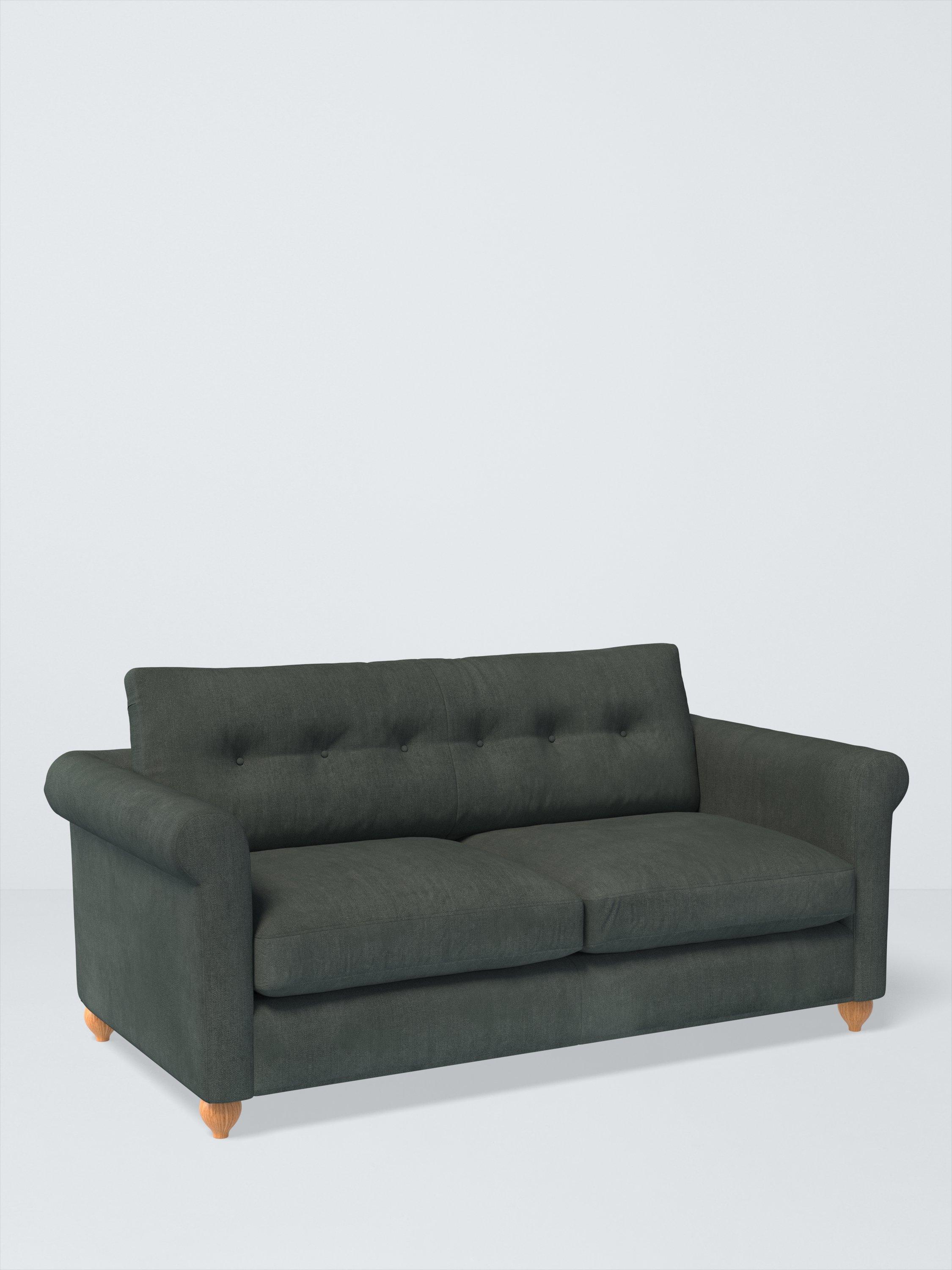 Kingham Range, John Lewis Soft Chenille Fabric, Charcoal, Price Band C