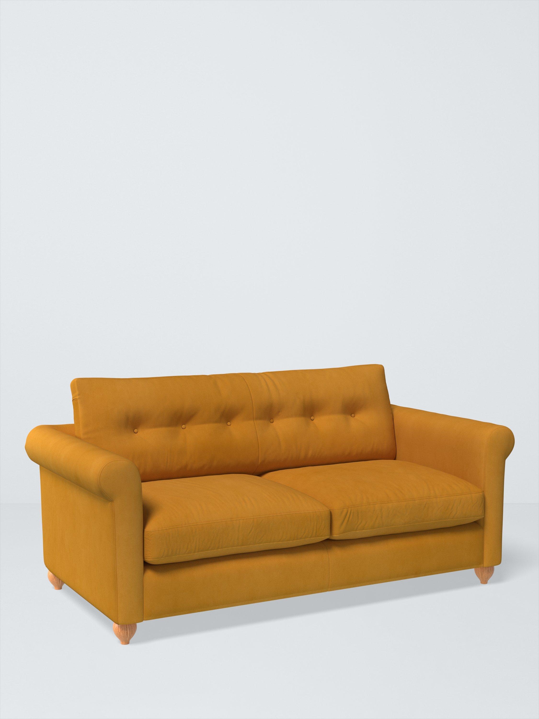 Kingham Range, John Lewis Easy Clean Plush Velvet Fabric, Honey, Price Band B