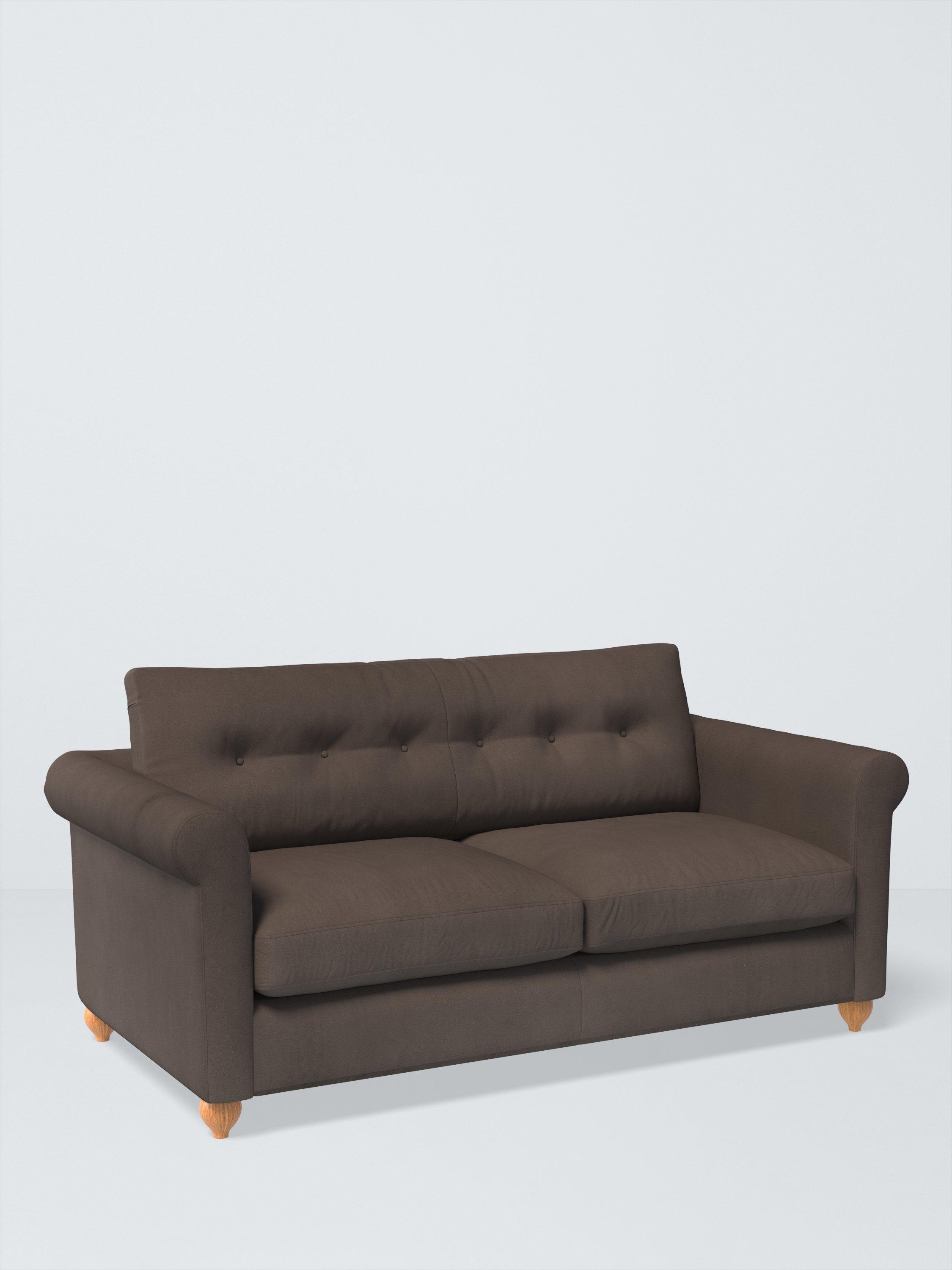 Kingham Range, John Lewis Easy Clean Plush Velvet Fabric, Charcoal, Price Band B