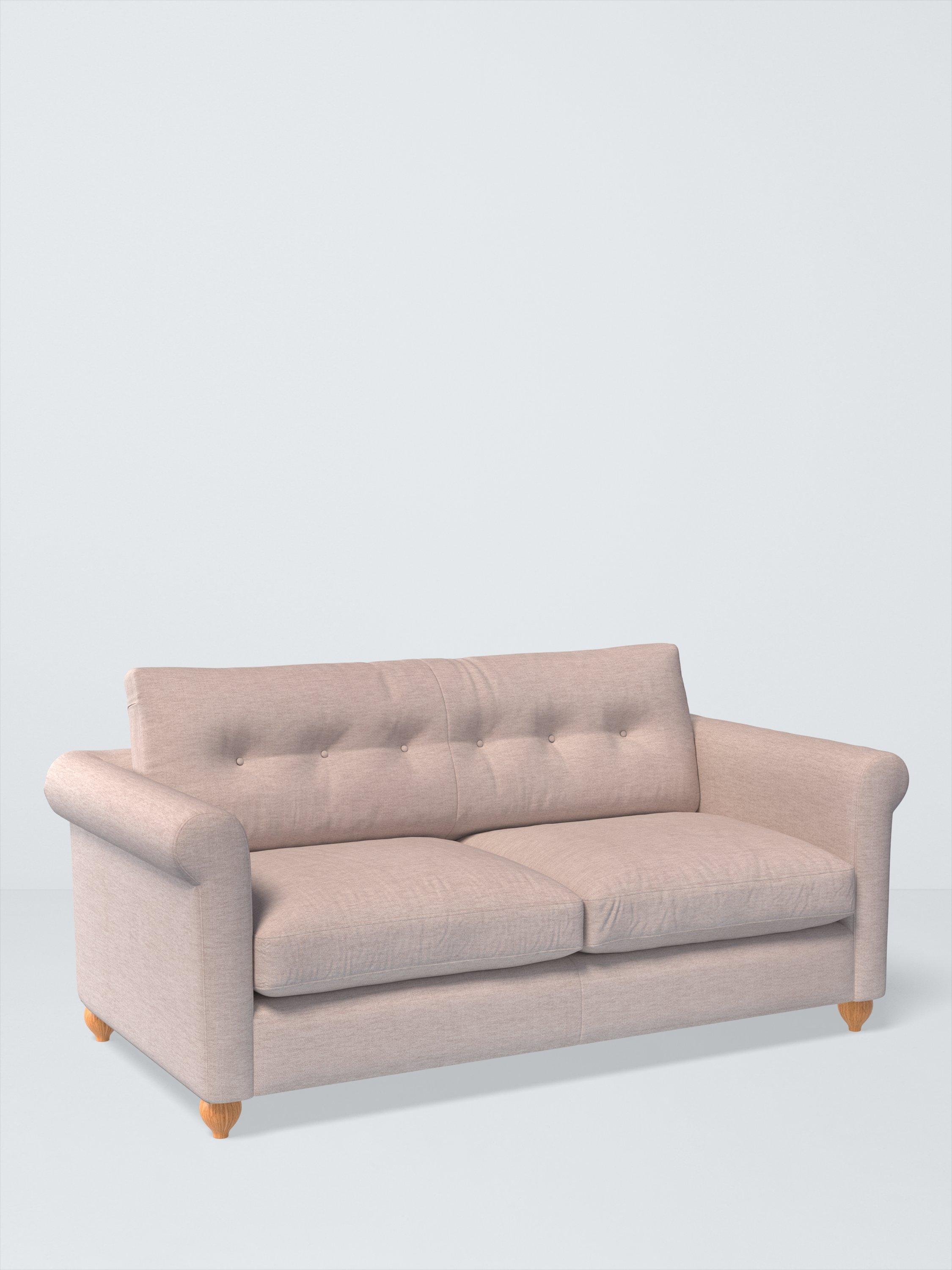 Kingham Range, John Lewis Plush Chenille Fabric, Light Grey, Price Band C