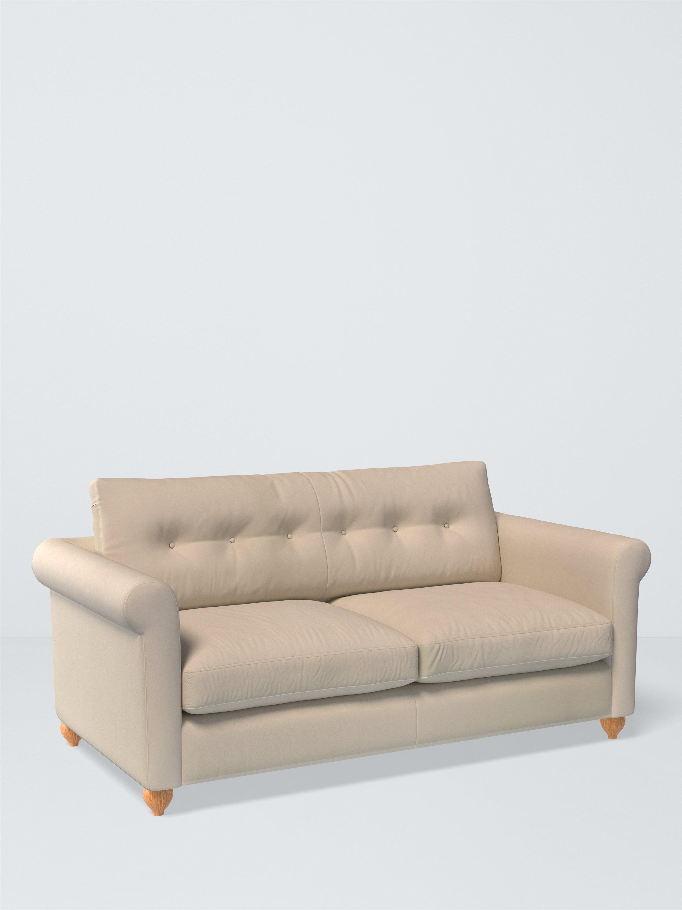 Kingham Range, John Lewis Easy Clean Eco Velvet Fabric, Natural, Price Band D