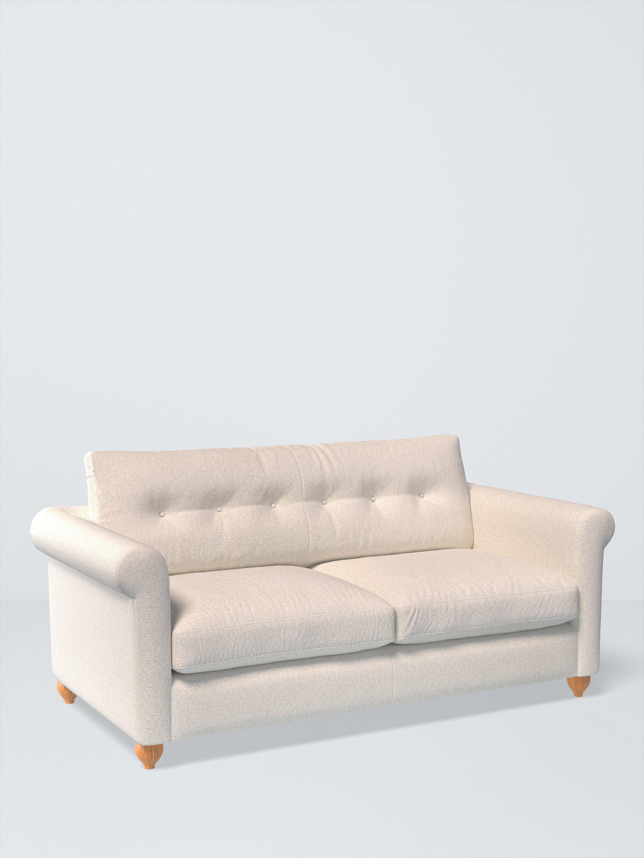 Kingham Range, John Lewis Boucle Plain Fabric, Marshmallow, Price Band B