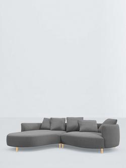 John Lewis Lozenge LHF Chaise End Sofa, 