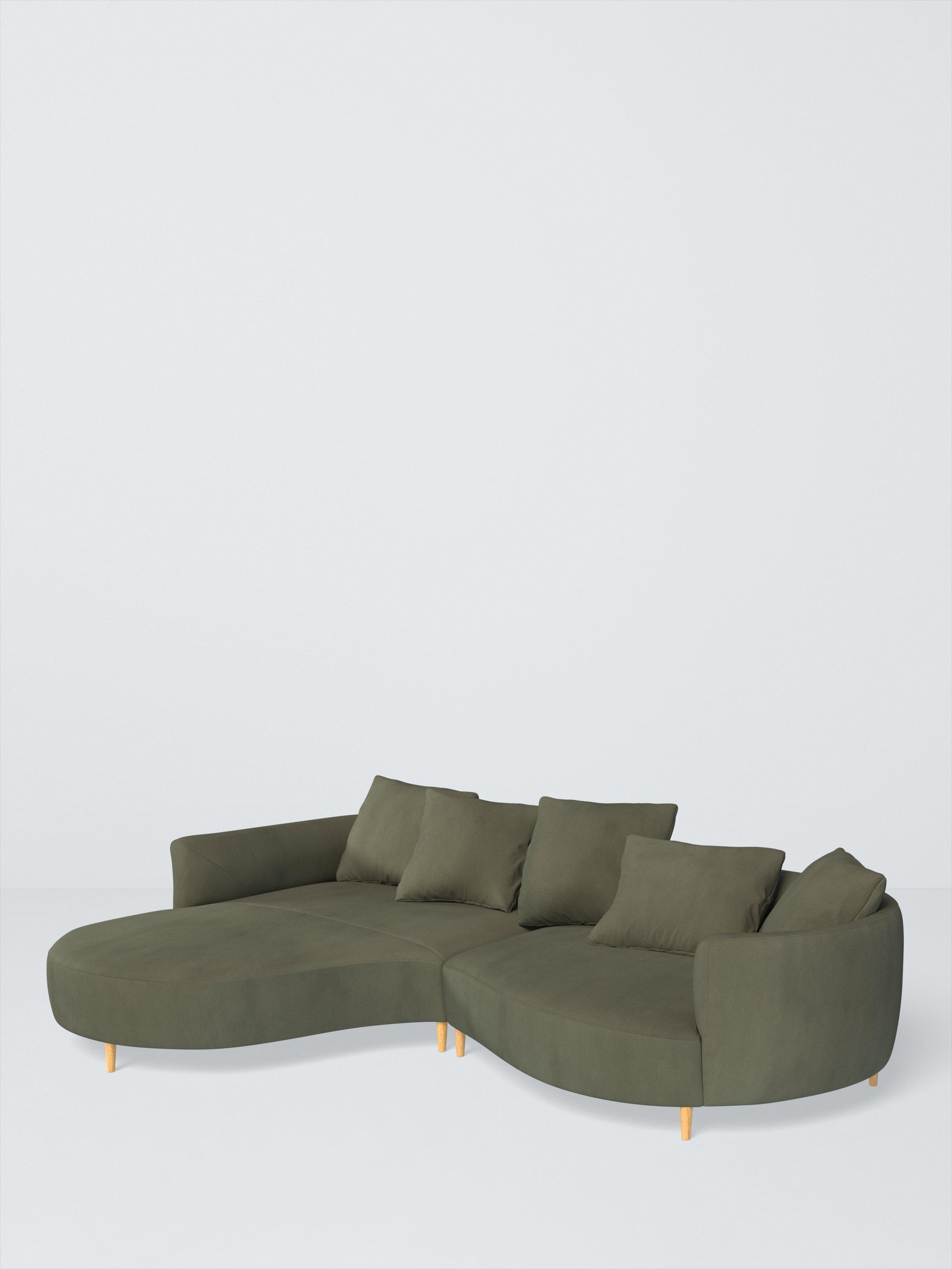 Lozenge Range, John Lewis Easy Clean Eco Velvet Fabric, Myrtle, Price Band D