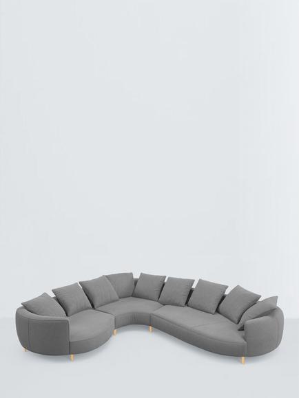 John Lewis Lozenge LHF Corner Sofa, 