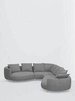John Lewis Lozenge LHF Corner Sofa - view 2, 