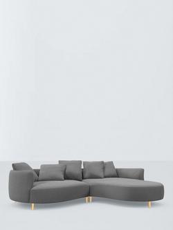 John Lewis Lozenge RHF Chaise End Sofa, 