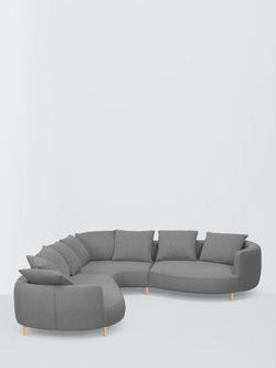 John Lewis Lozenge RHF Corner Sofa - view 2, 