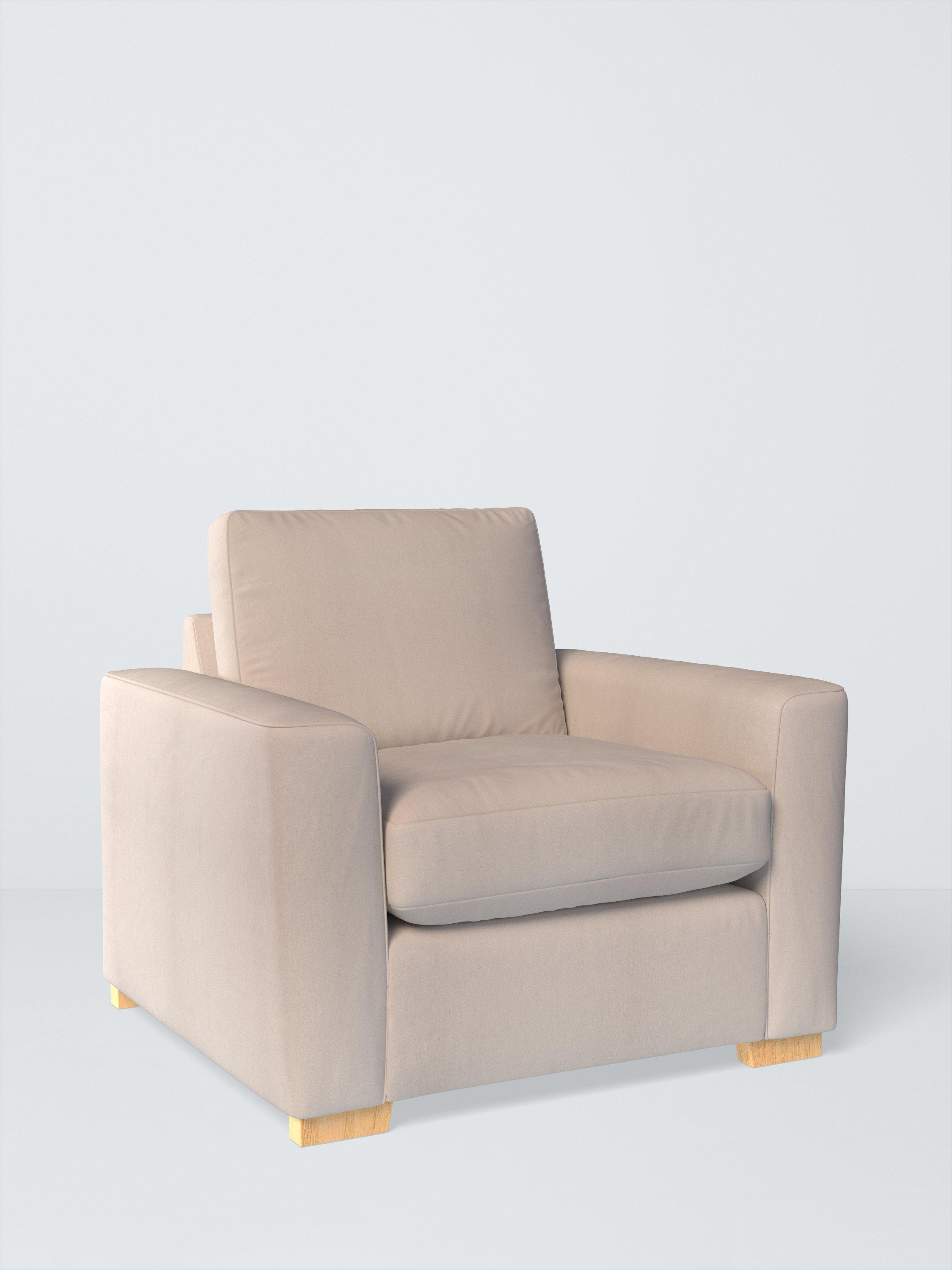 Oliver II Range, Aquaclean Titan Plain Fabric, Smoke Grey, Price Band D