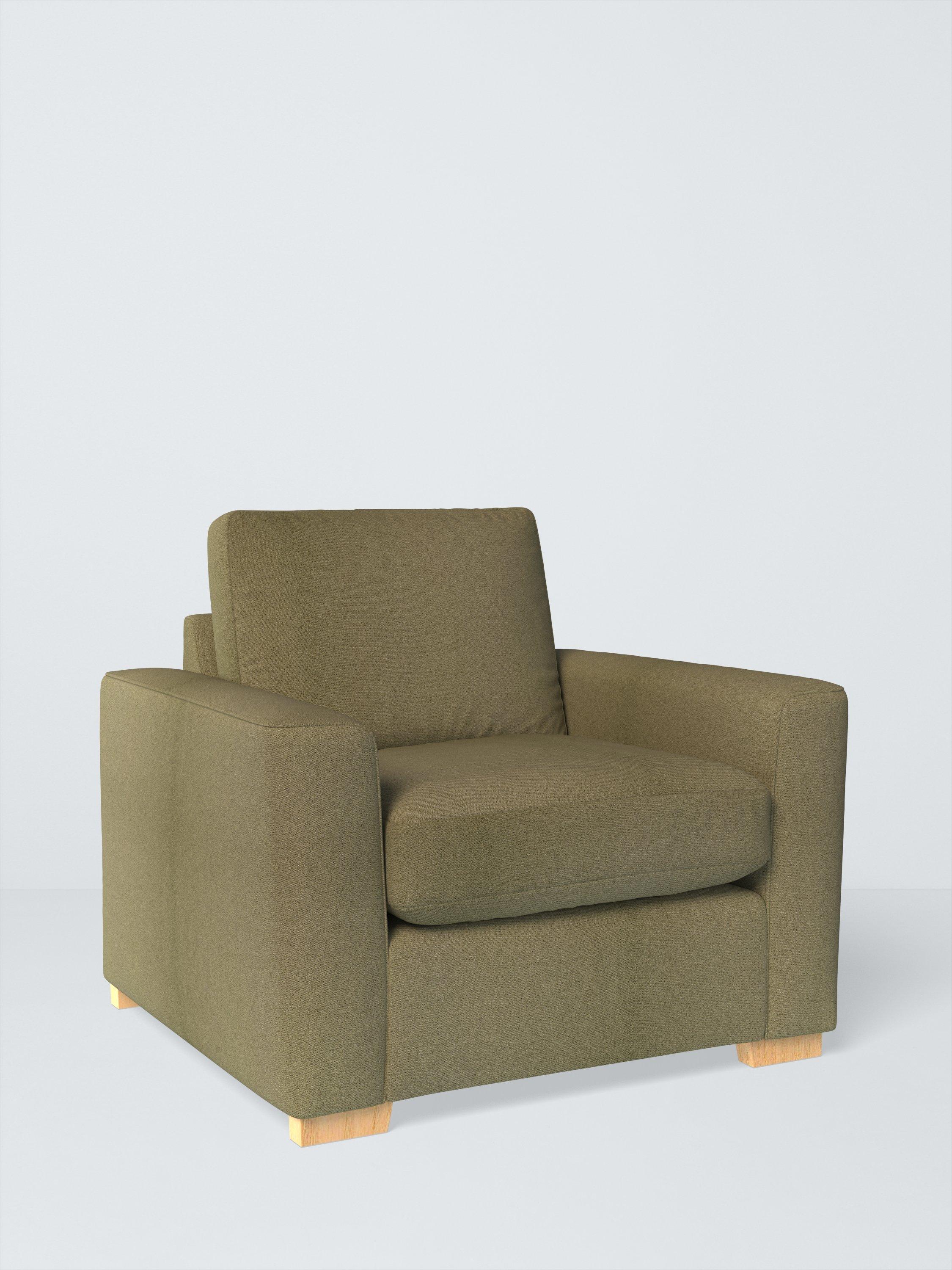 Oliver II Range, John Lewis Boucle Fabric, Olive Green, Price Band B