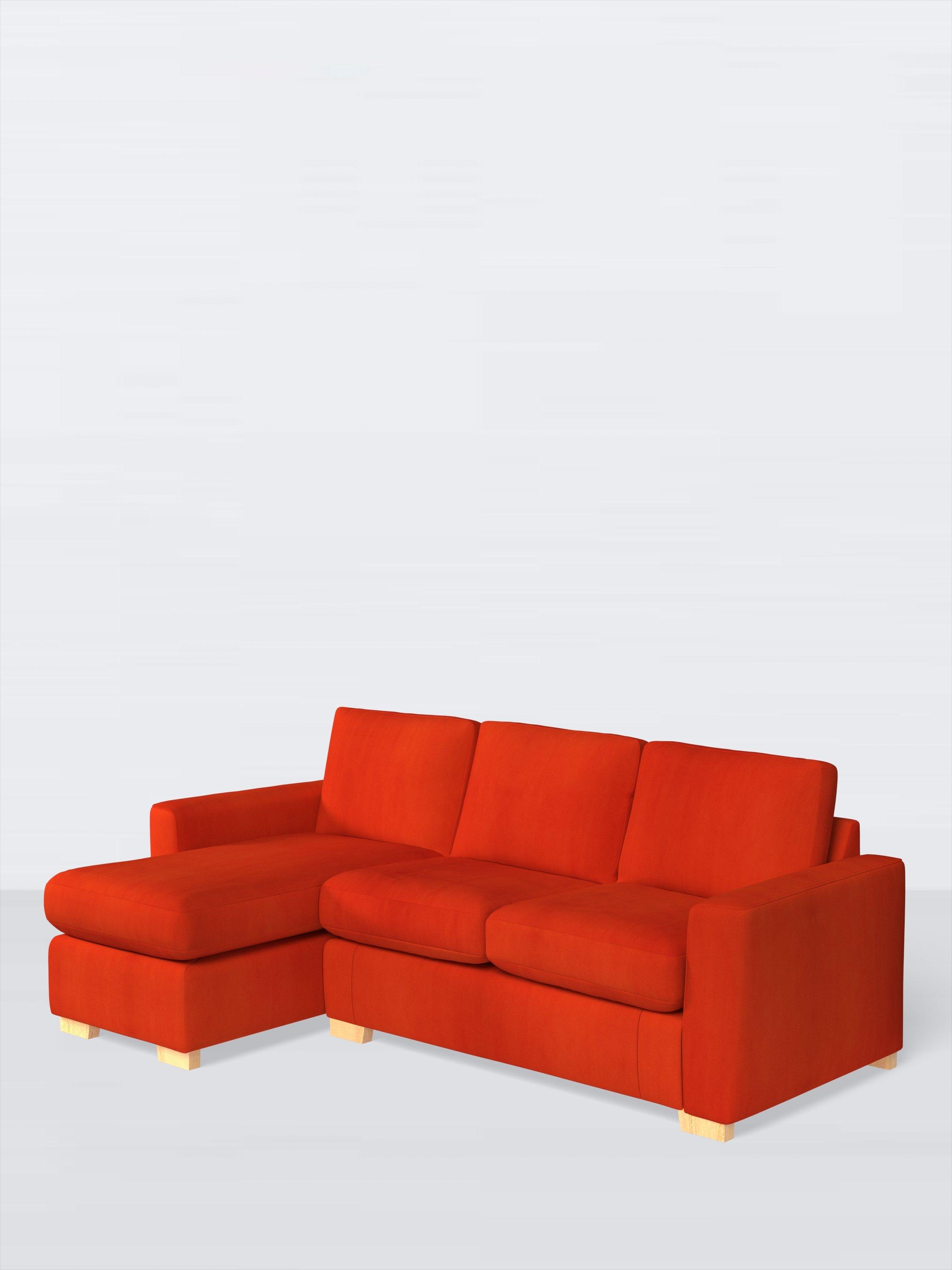 Oliver II Range, John Lewis Easy Clean Plush Velvet Fabric, Paprika, Price Band B