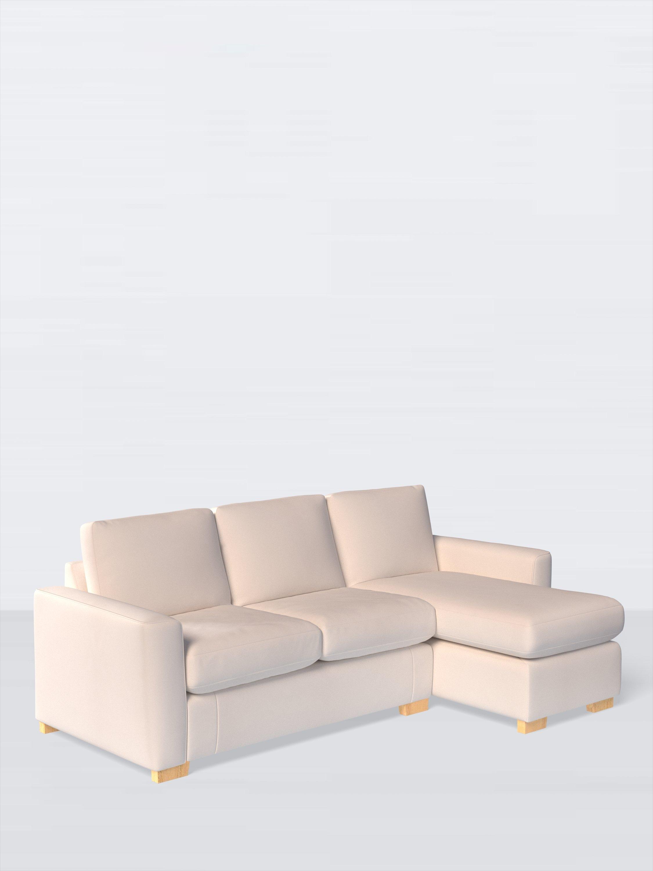 Oliver II Range, Aquaclean Titan Plain Fabric, Oyster White, Price Band D