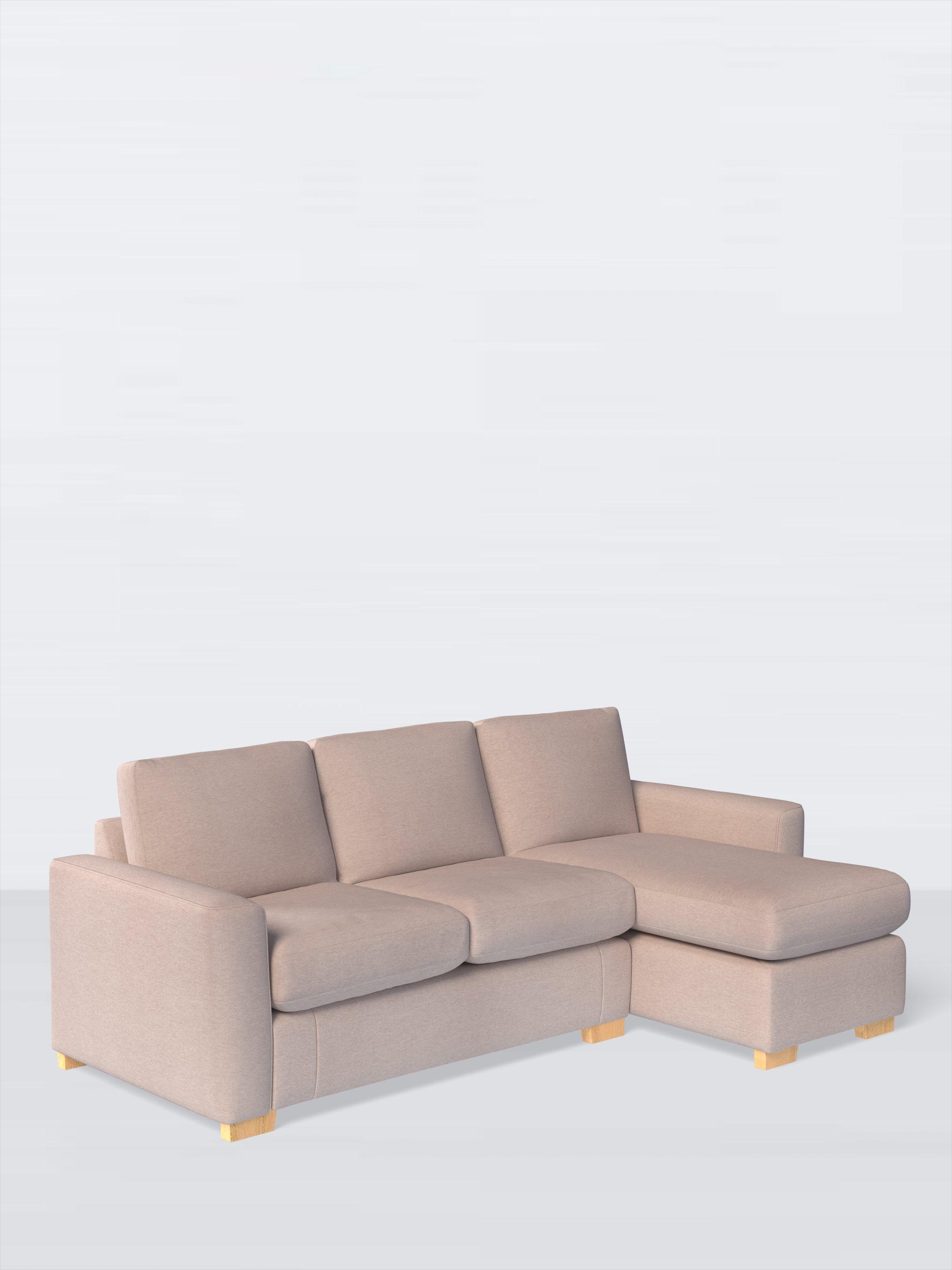 Oliver II Range, John Lewis Plush Chenille Fabric, Light Grey, Price Band C