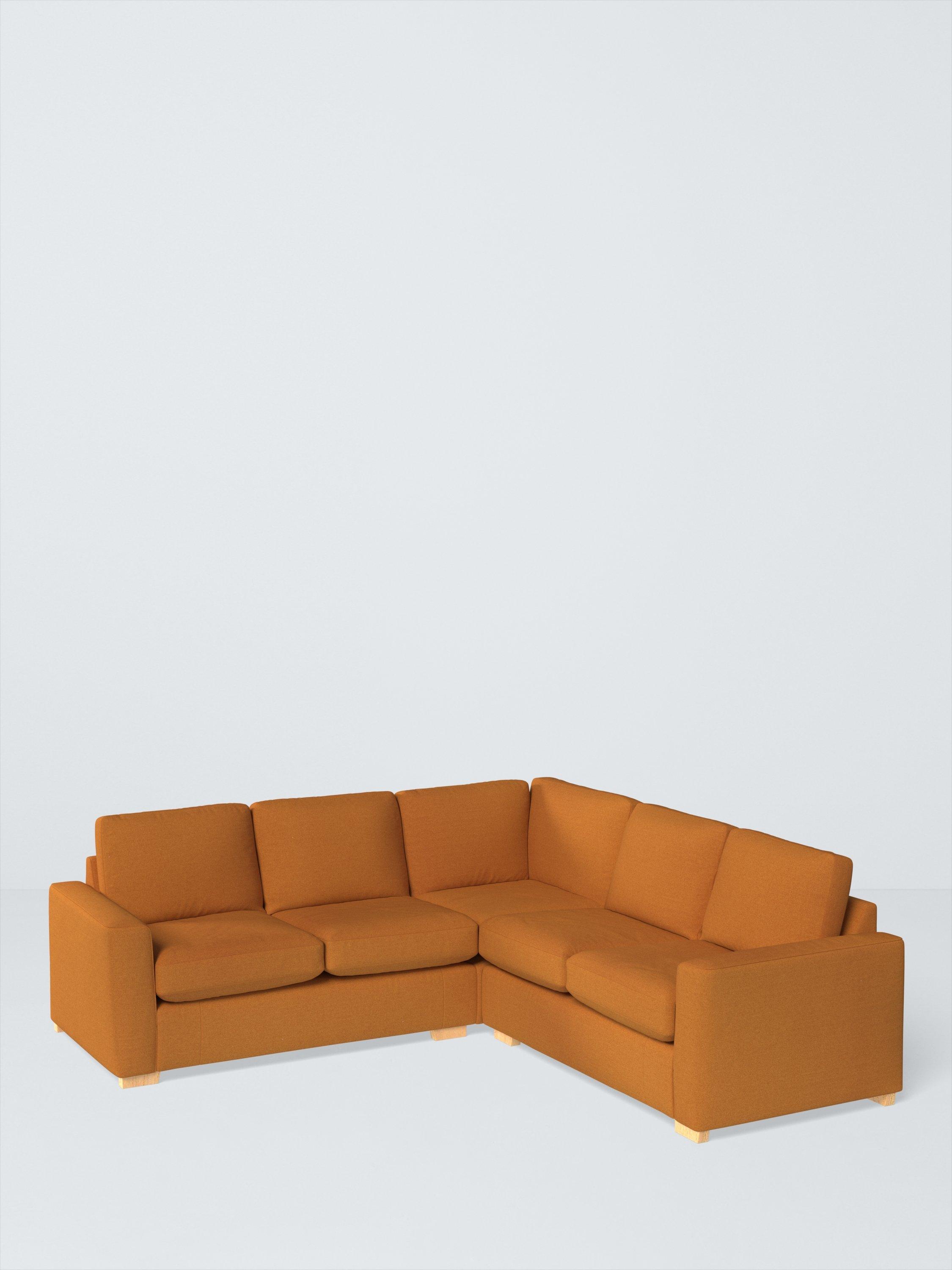 Oliver II Range, John Lewis Brushed Tweed Fabric, Honey, Price Band A