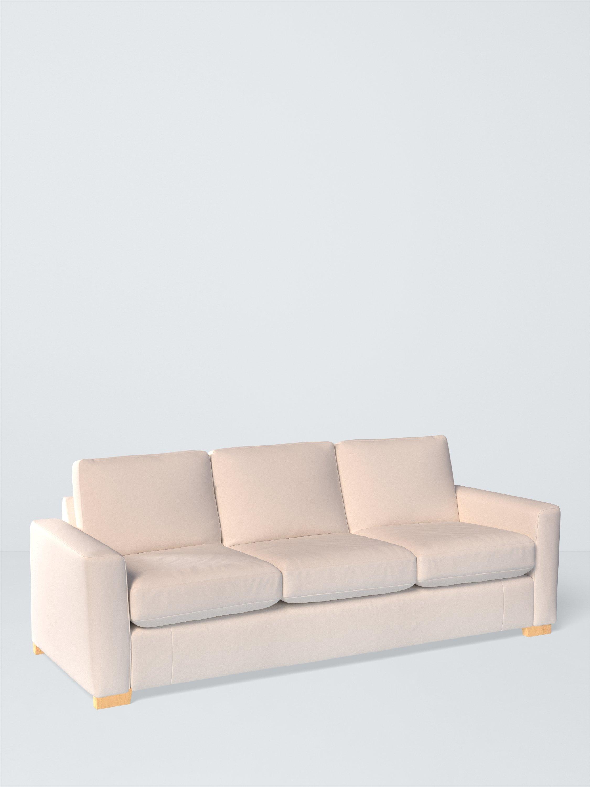 Oliver II Range, Aquaclean Titan Plain Fabric, Oyster White, Price Band D