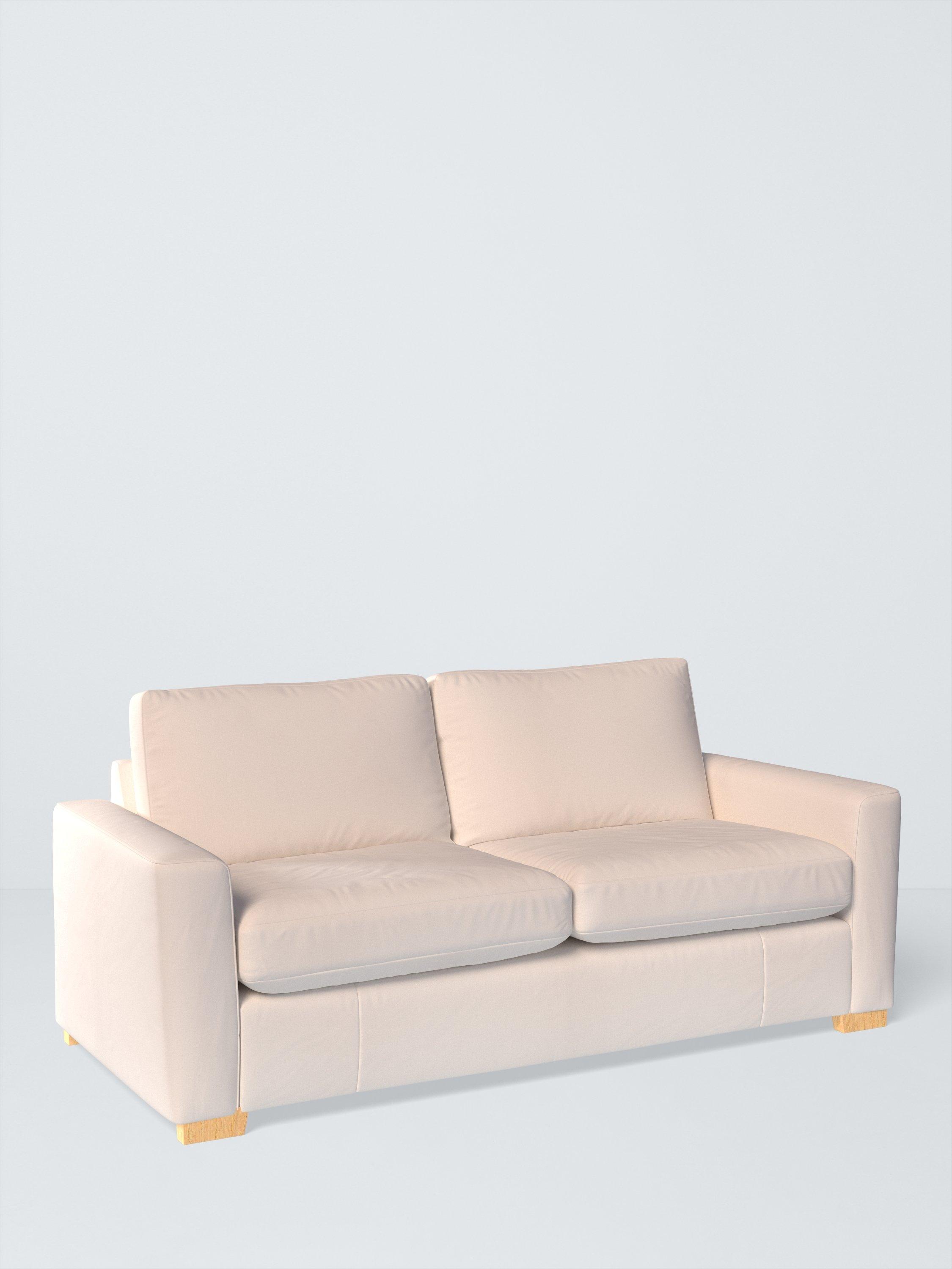 Oliver II Range, Aquaclean Titan Plain Fabric, Oyster White, Price Band D