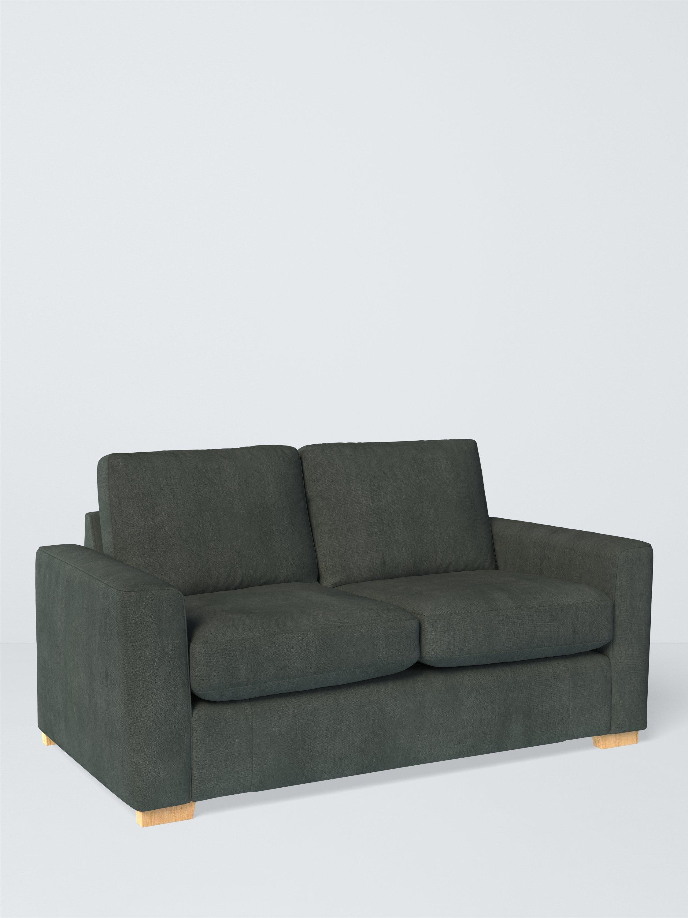 Oliver II Range, John Lewis Soft Chenille Fabric, Charcoal, Price Band C