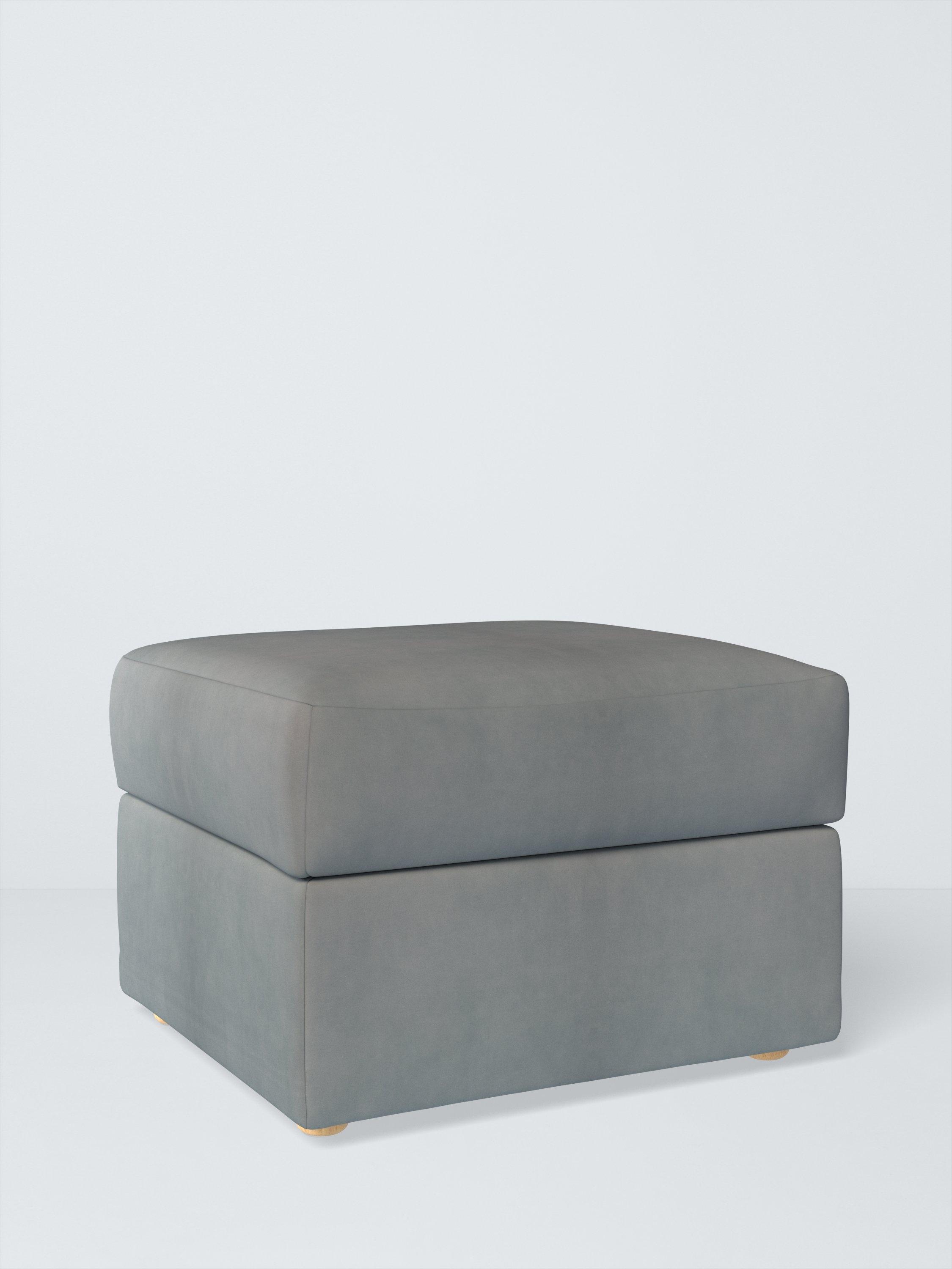 Oliver II Range, John Lewis Easy Clean Eco Velvet Fabric, Slate Blue, Price Band D