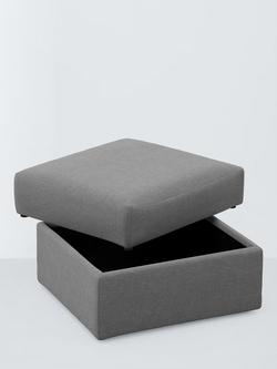 John Lewis Oliver II Storage Footstool - view 2, 