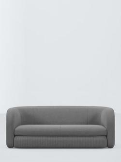 John Lewis Pleat Large 3 Seater Sofa - view 2, 