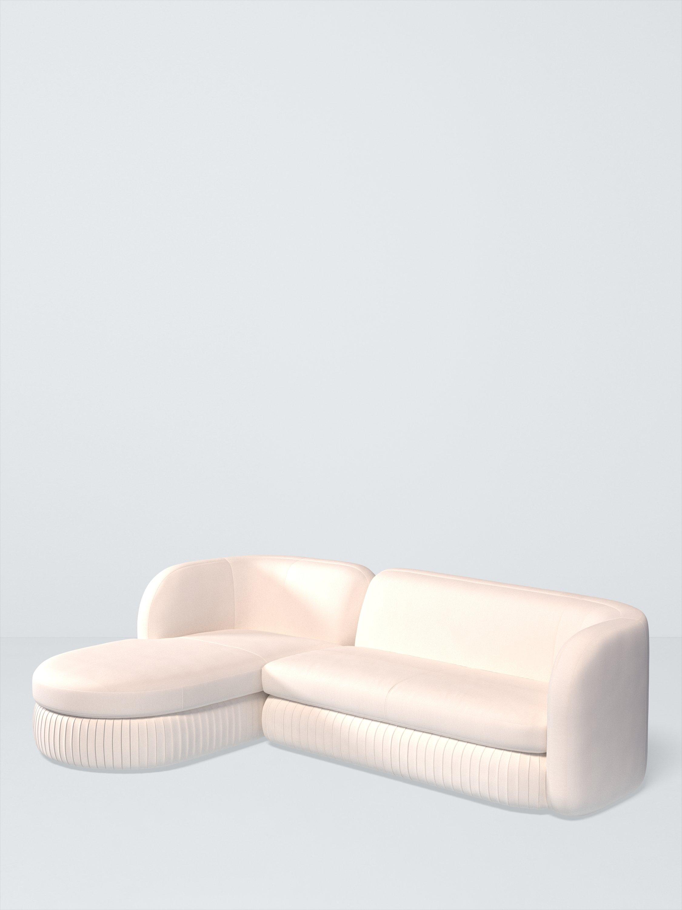 Pleat Range, Aquaclean Titan Plain Fabric, Oyster White, Price Band D
