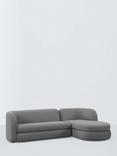John Lewis Pleat 4 Seater RHF Chaise End Sofa