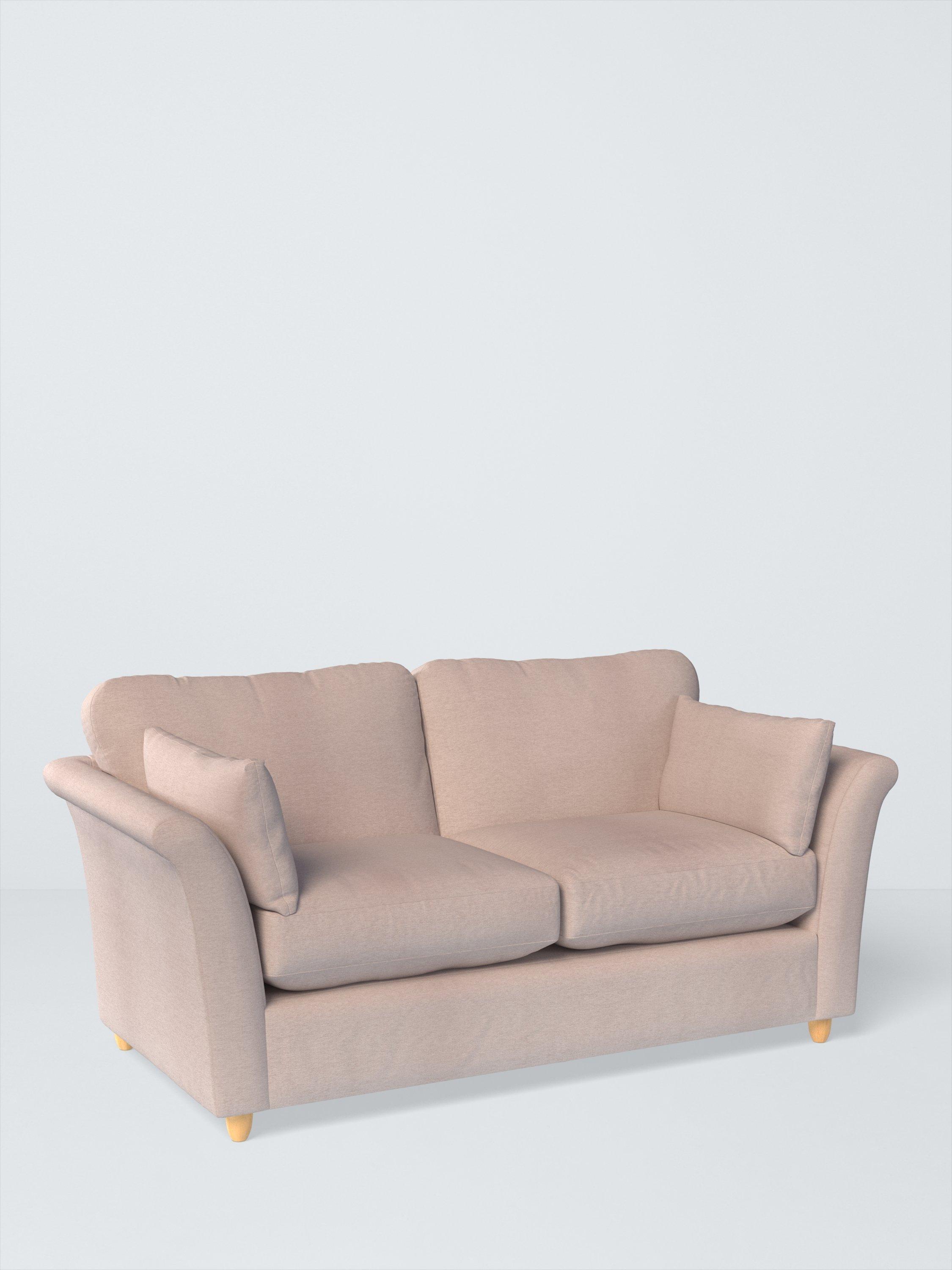 Sienna Range, John Lewis Plush Chenille Fabric, Light Grey, Price Band C