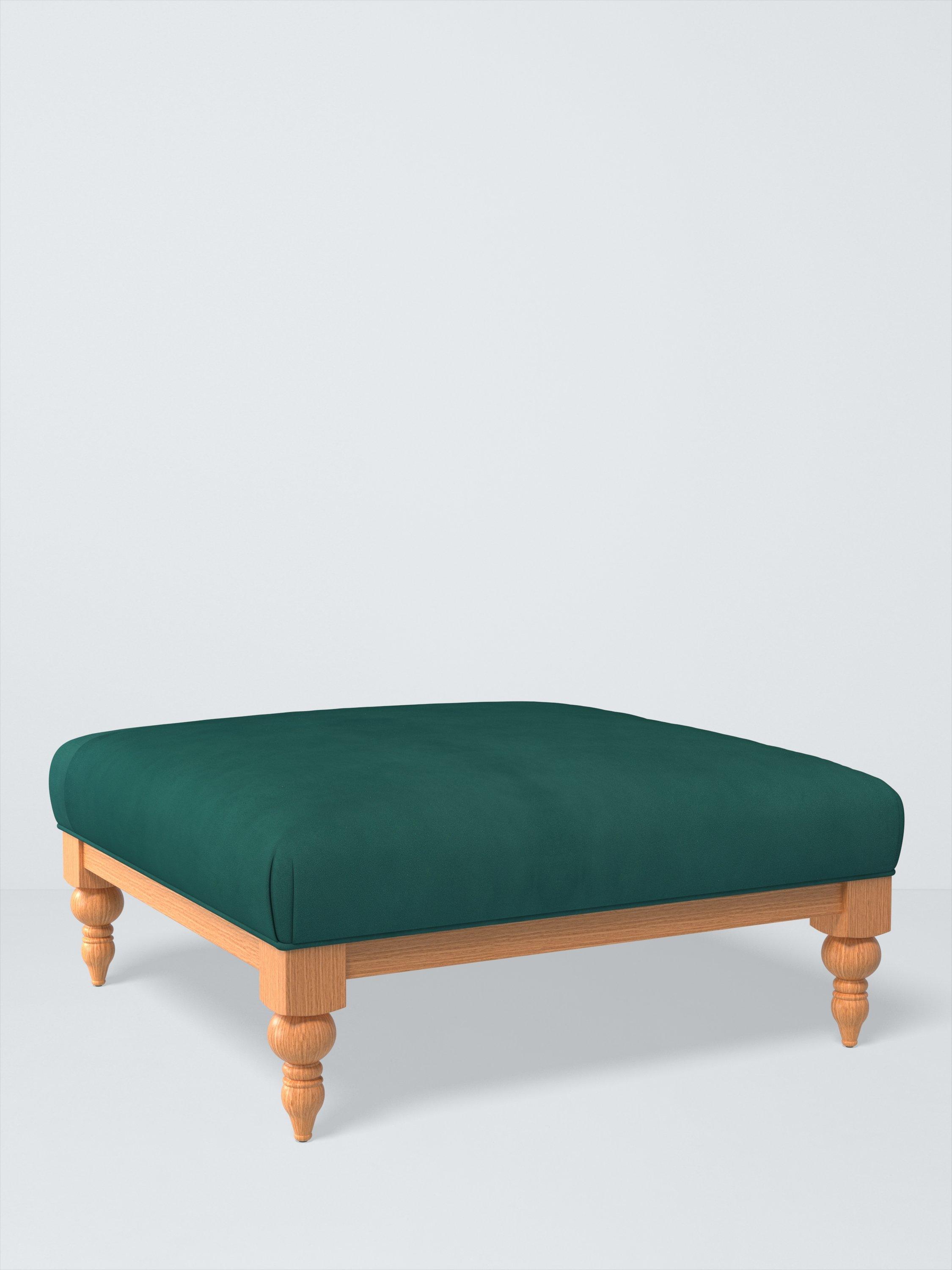 Willowmere Range, John Lewis Easy Clean Plush Velvet Fabric, Teal, Price Band B
