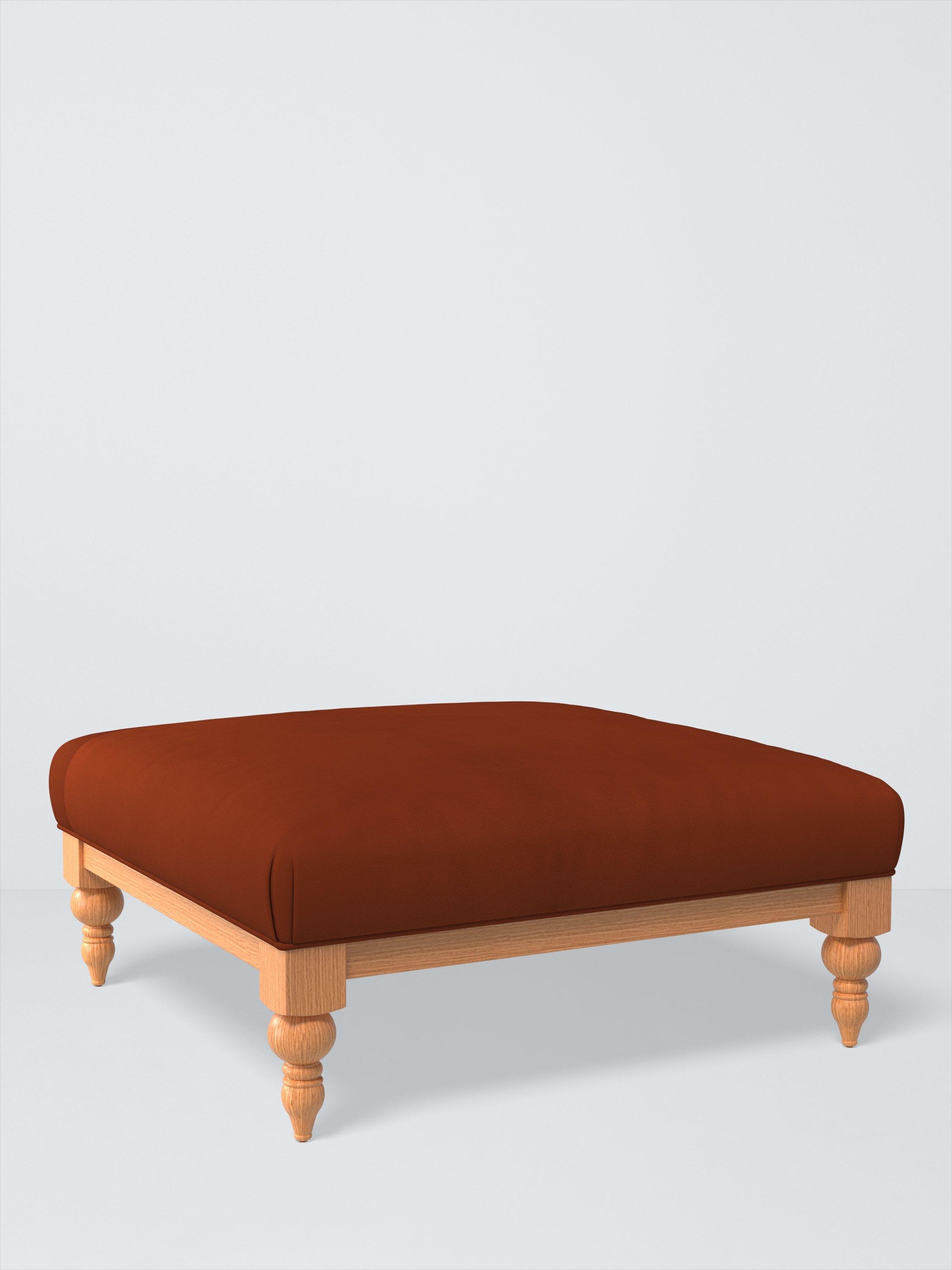 Willowmere Range, John Lewis Easy Clean Plush Velvet Fabric, Auburn, Price Band B