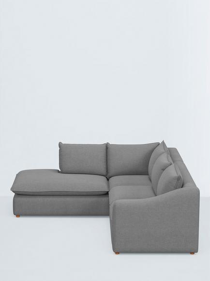 John Lewis Ashbourne Large 4 Seater LHF Corner Chaise End Sofa - view 2, 