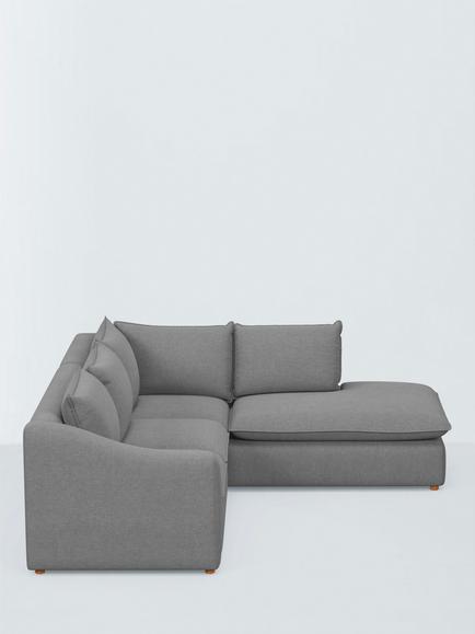 John Lewis Ashbourne Large 4 Seater RHF Corner Chaise End Sofa - view 2, 