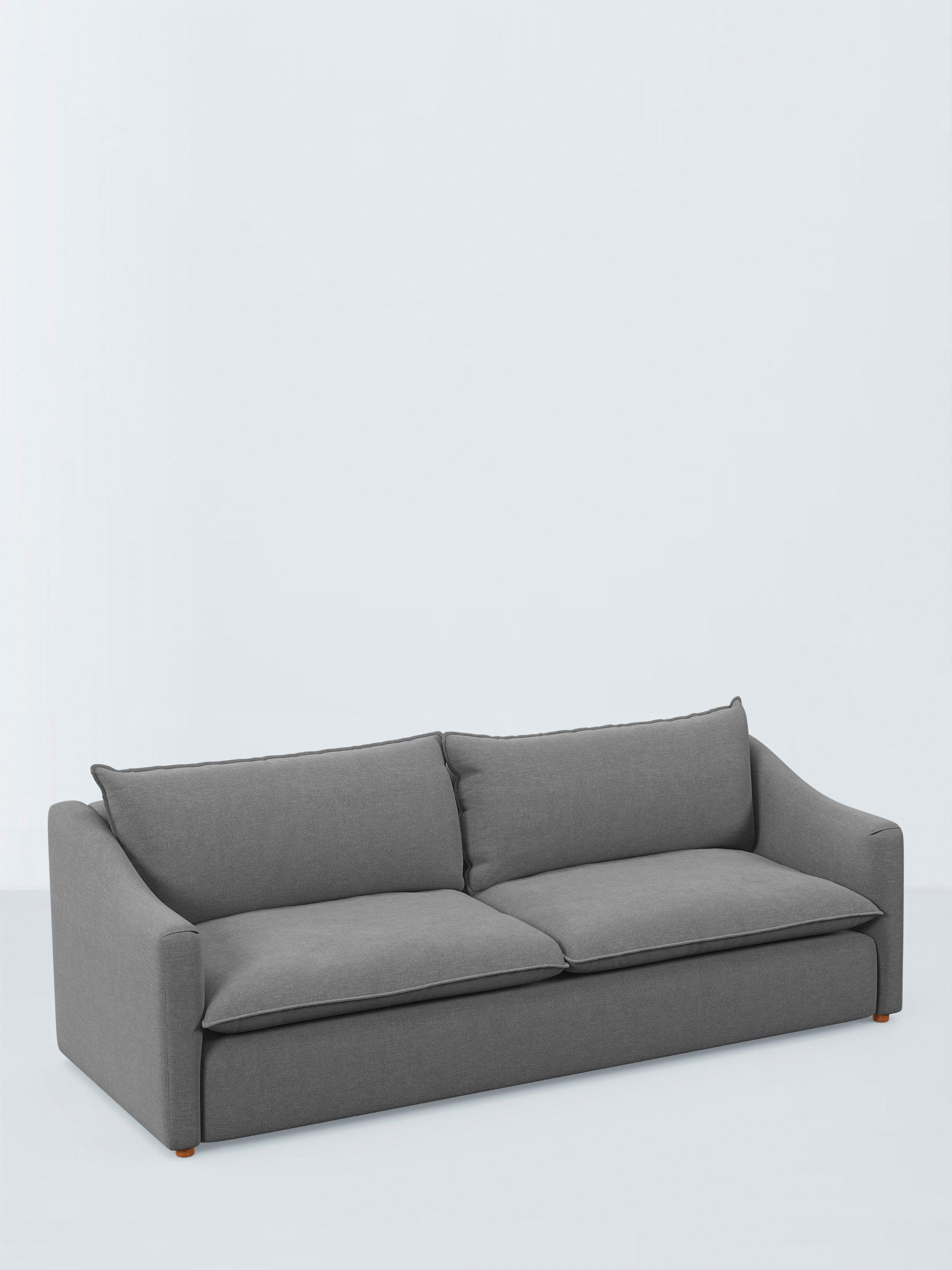 Ashbourne Range, John Lewis Twisted Boucle Fabric, Silver Grey, Price Band A