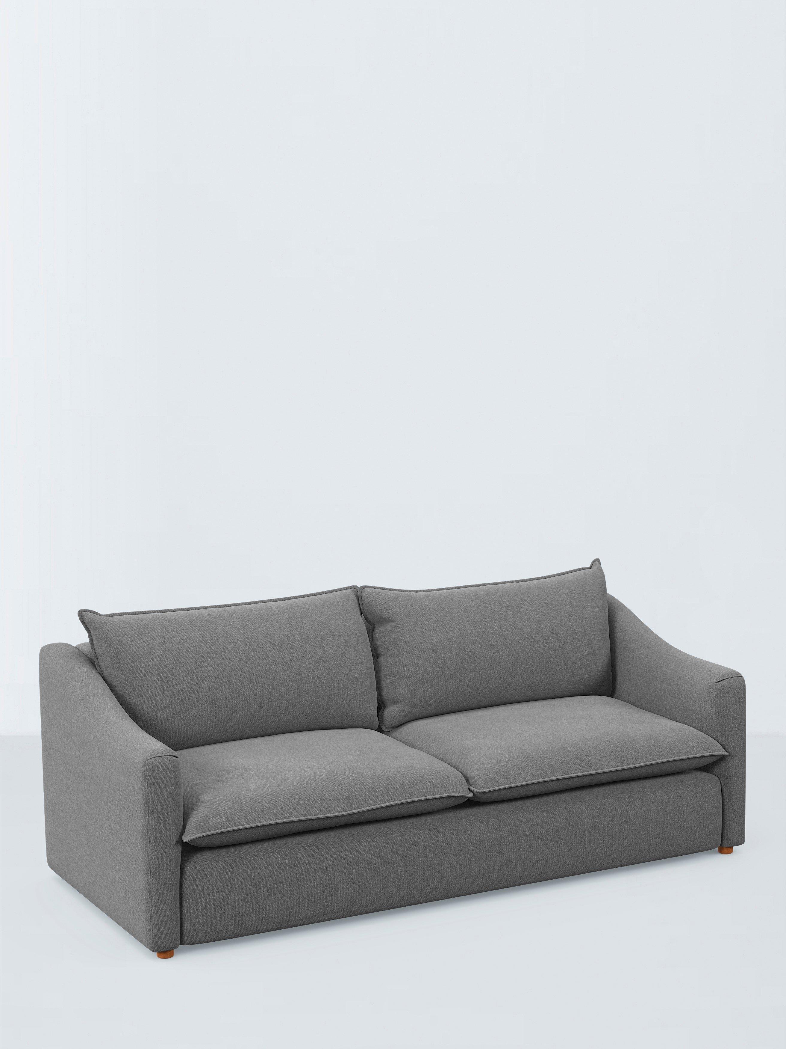 Ashbourne Range, John Lewis Twisted Boucle Fabric, Silver Grey, Price Band A