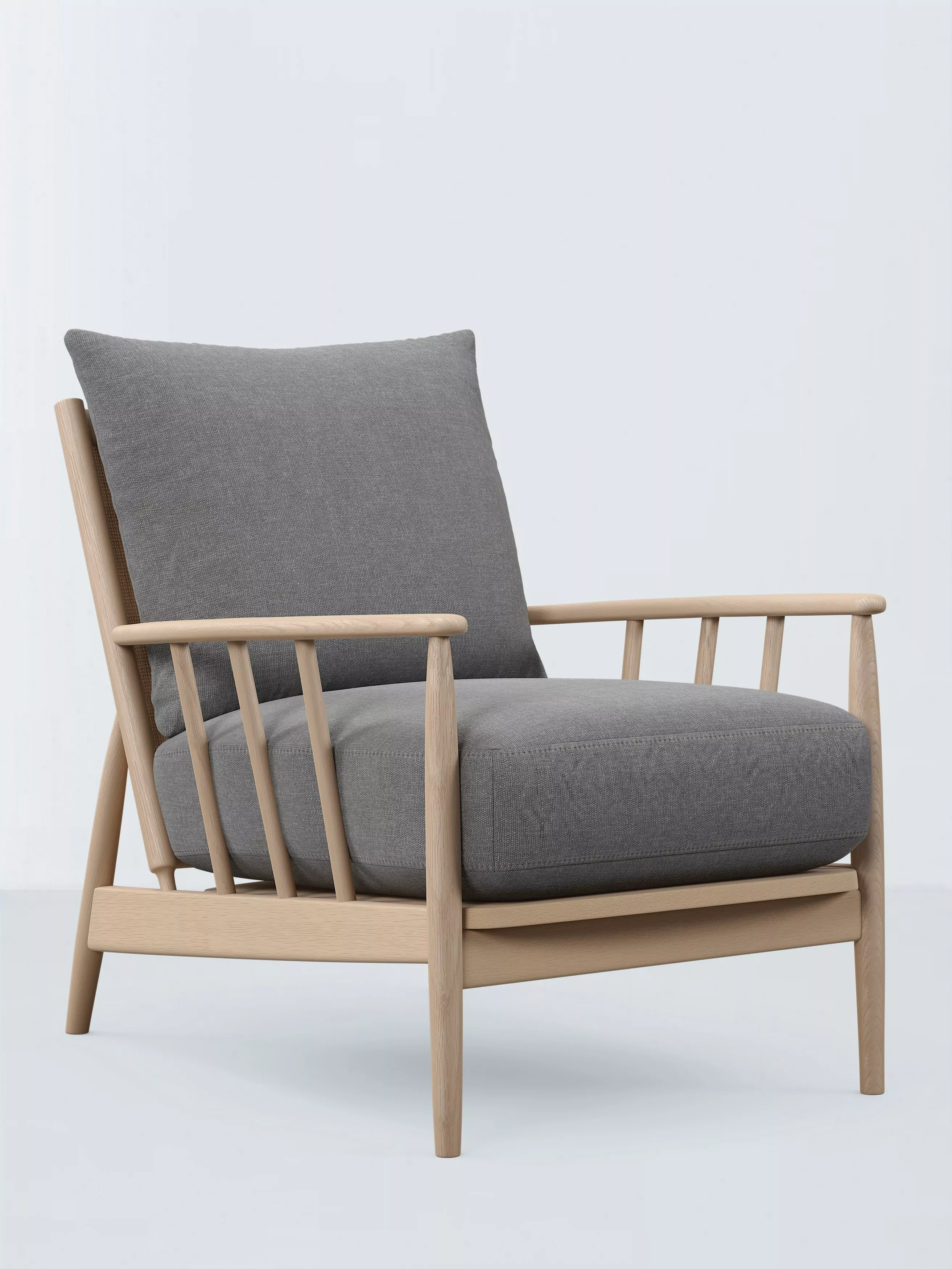 John Lewis Cookham Armchair, Light Leg