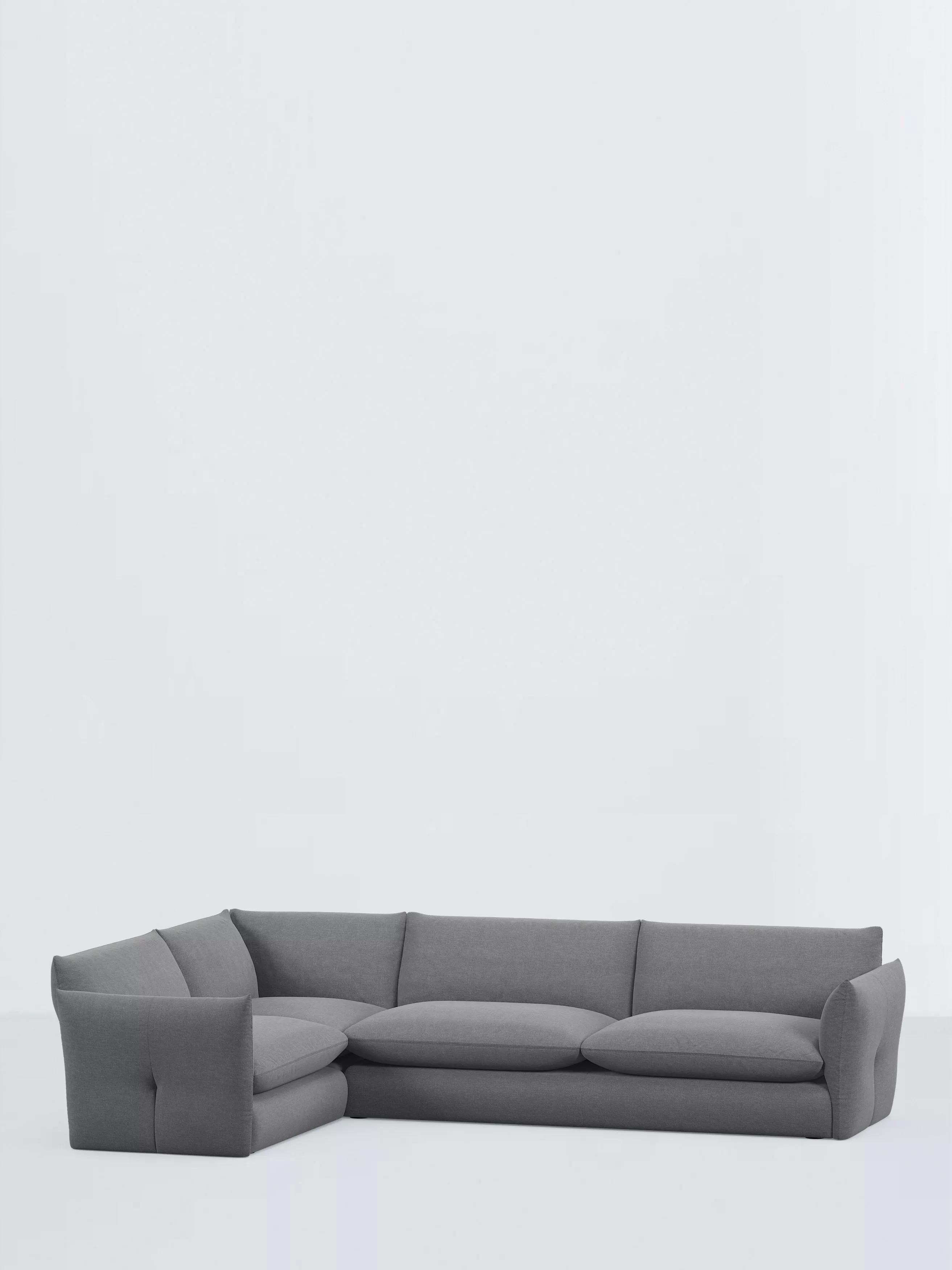 John Lewis Dimple 5 Seater LHF Corner End Sofa