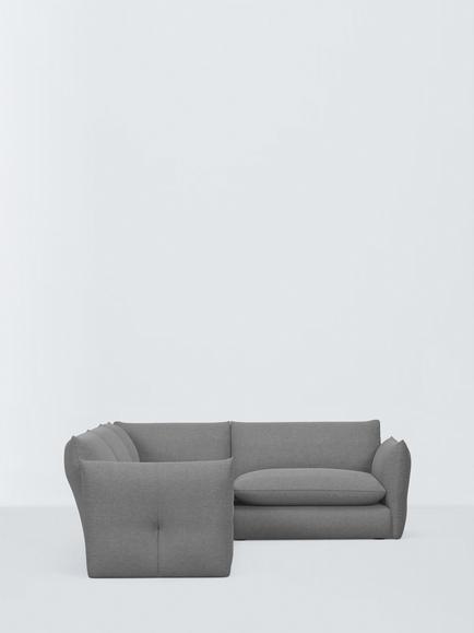 John Lewis Dimple 5 Seater RHF Corner End Sofa - view 2, 