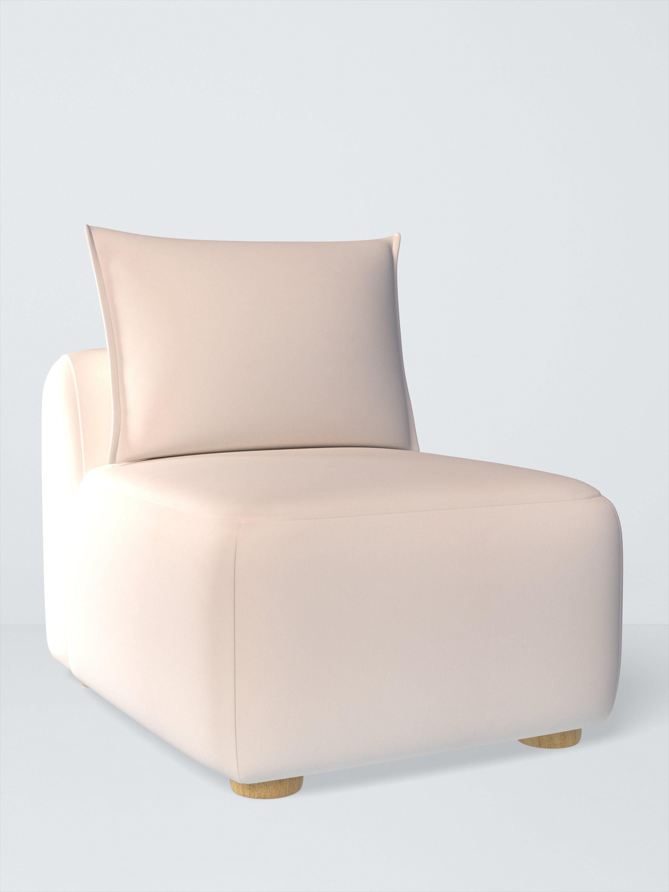 Elara Range, Aquaclean Titan Plain Fabric, Oyster White, Price Band D