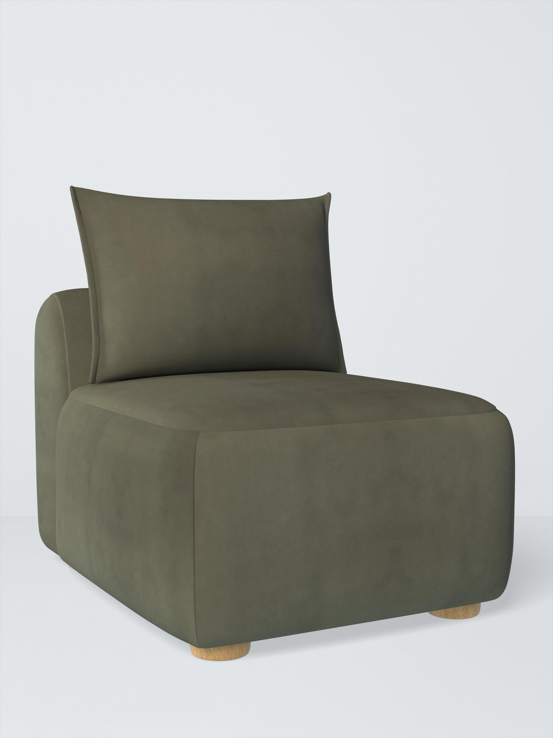 Elara Range, John Lewis Easy Clean Eco Velvet Fabric, Myrtle, Price Band D