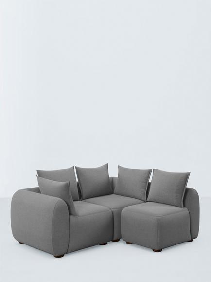 John Lewis Elara Large 3 Seater Open Corner Sofa, 