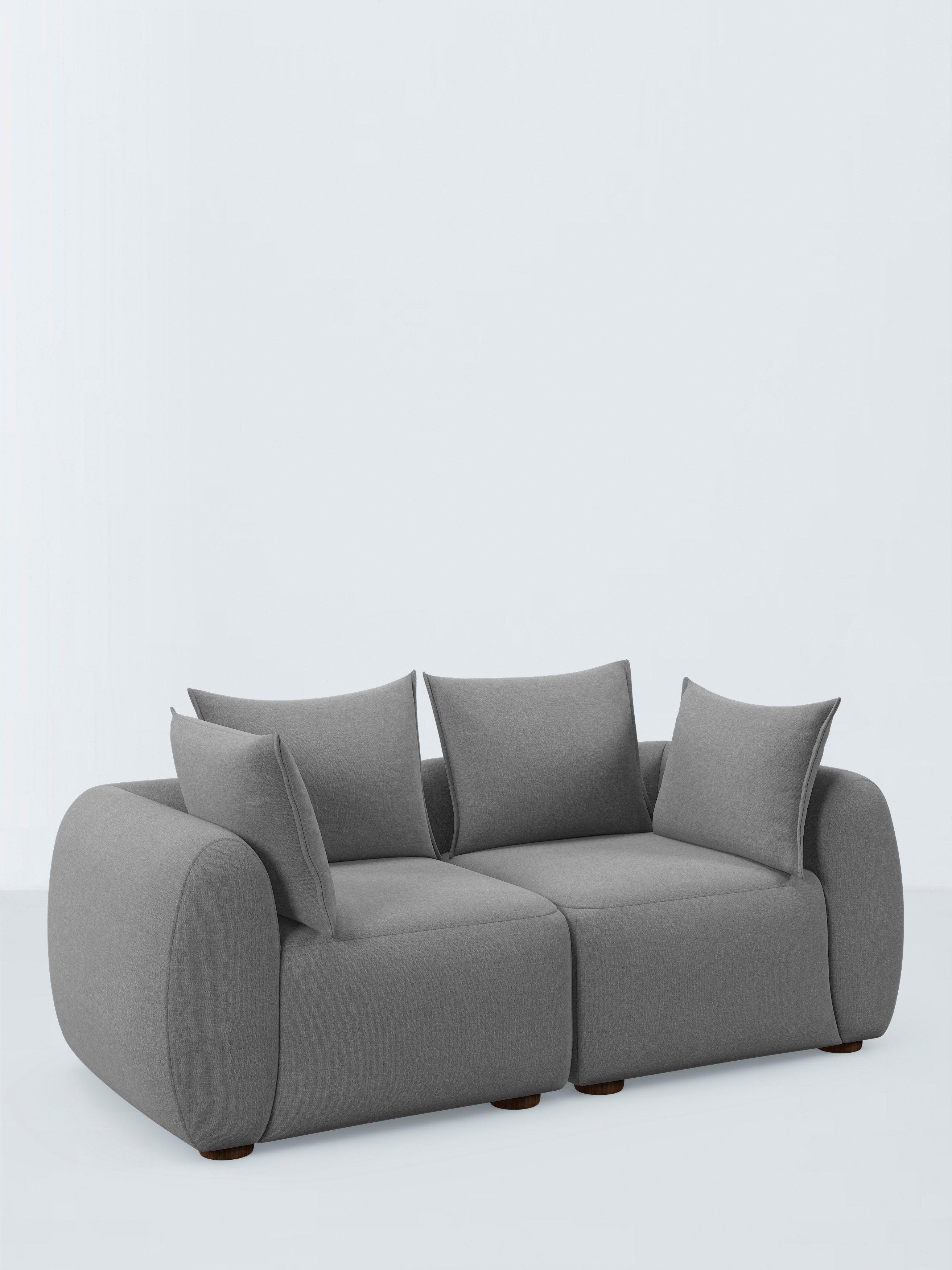 Elara Range, John Lewis Twisted Boucle Fabric, Silver Grey, Price Band A