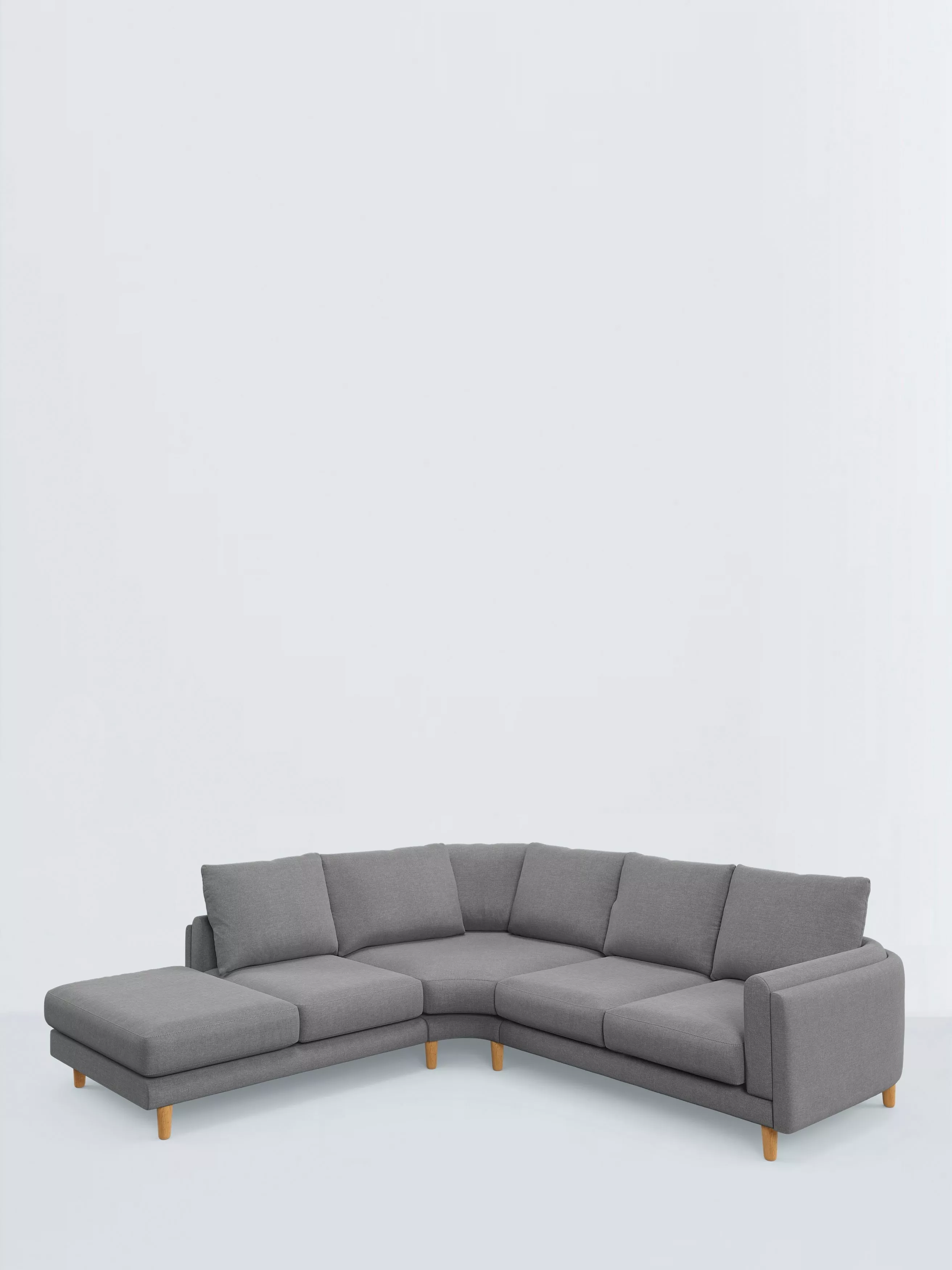 John Lewis Harbour 5 Seater LHF Open Chaise End Corner Sofa