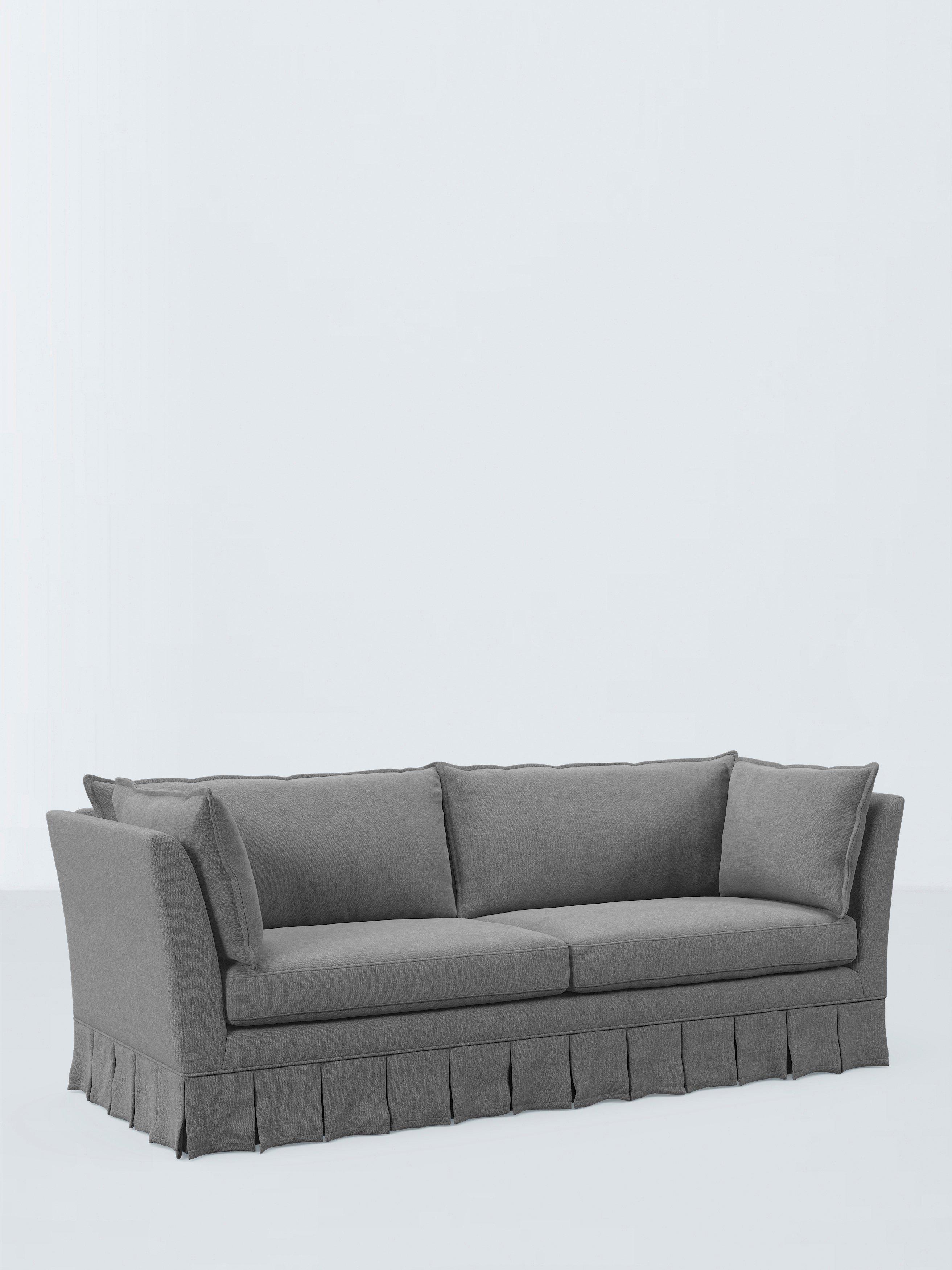 Oxford Range, John Lewis Twisted Boucle Fabric, Silver Grey, Price Band A