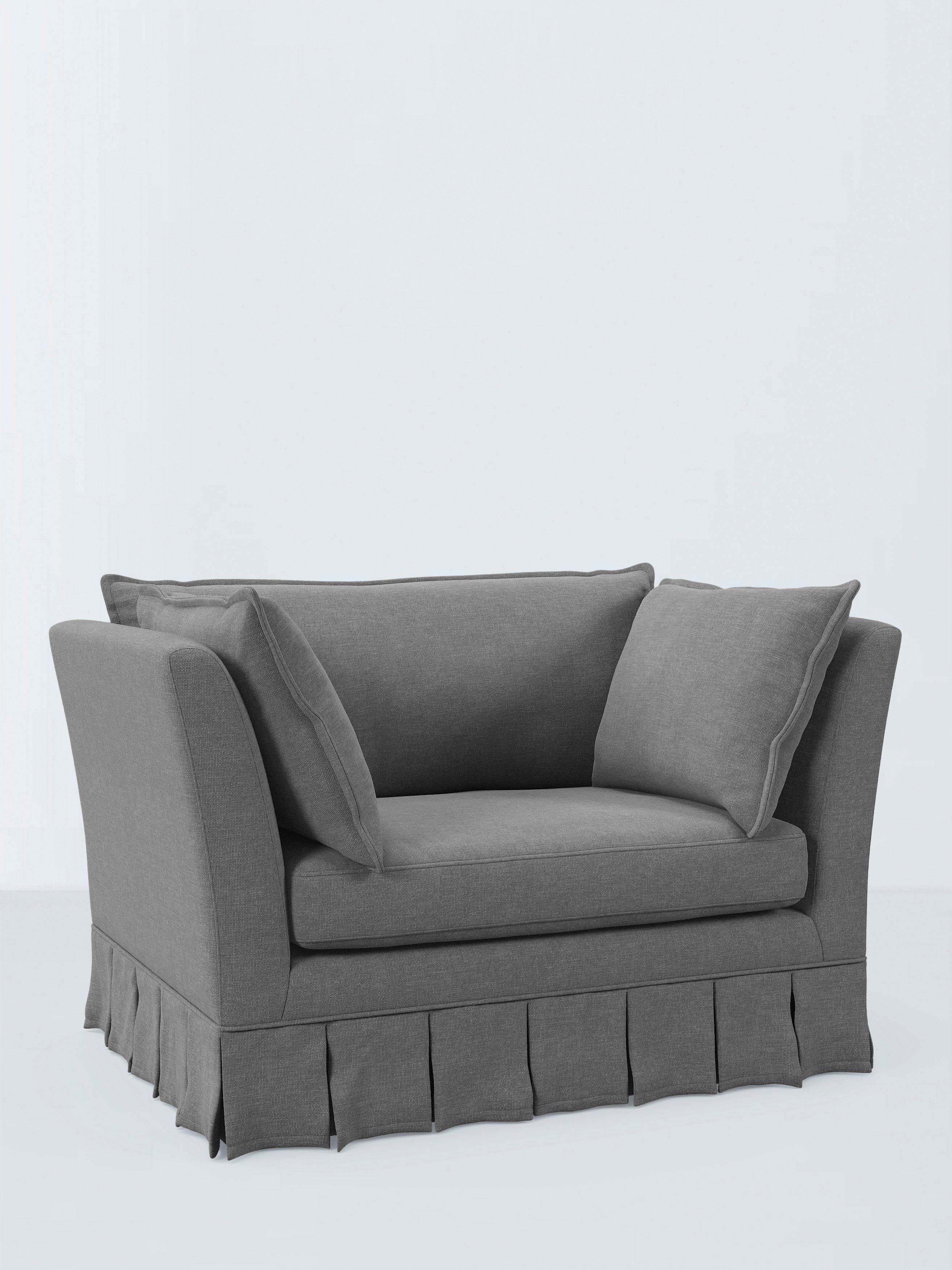 Oxford Range, Aquaclean Titan Plain Fabric, Smoke Grey, Price Band D