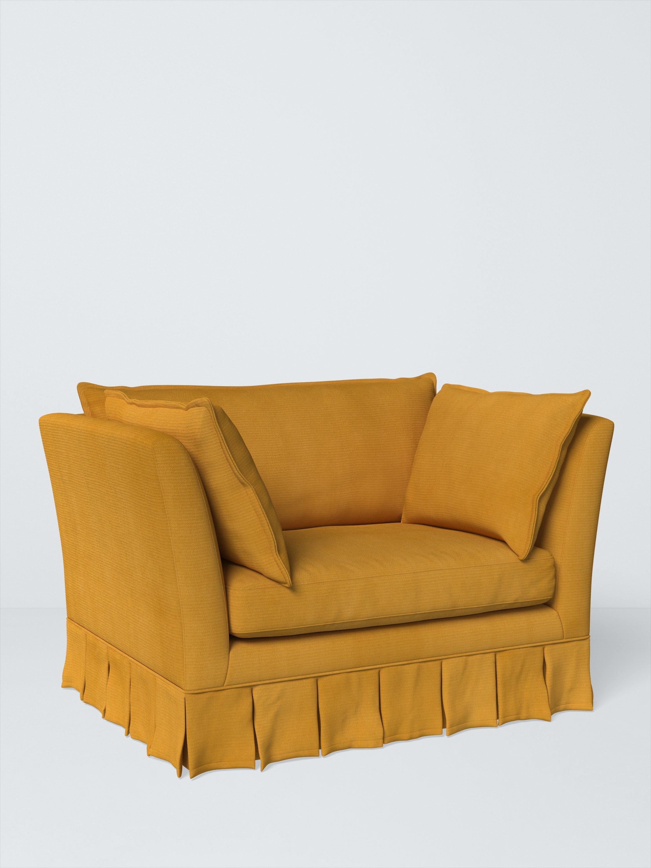 Oxford Range, John Lewis Easy Clean Plush Velvet Fabric, Honey, Price Band B