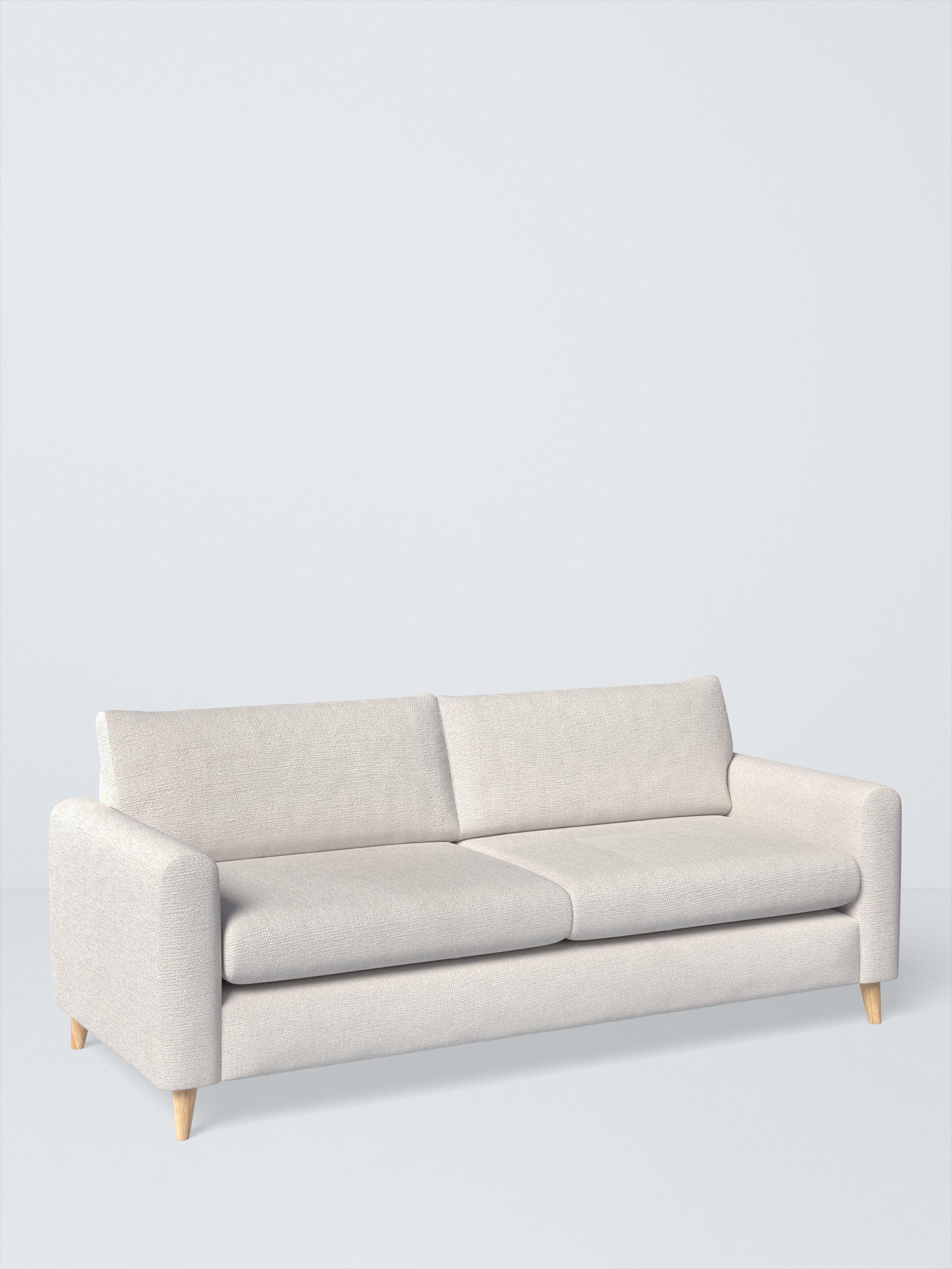 Strand Range, Aquaclean Titan Plain Fabric, Oyster White, Price Band D