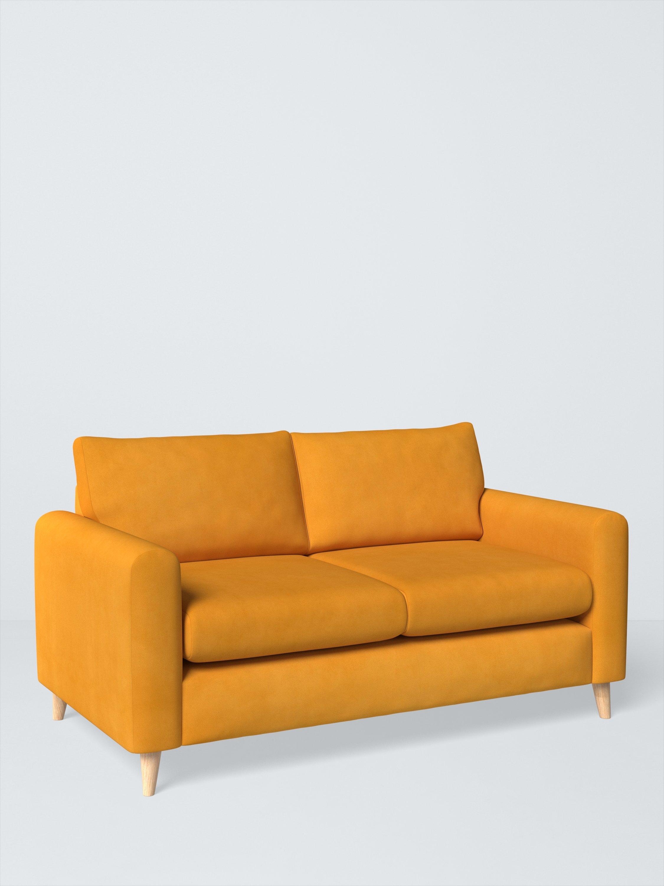 Strand Range, John Lewis Easy Clean Plush Velvet Fabric, Honey, Price Band B