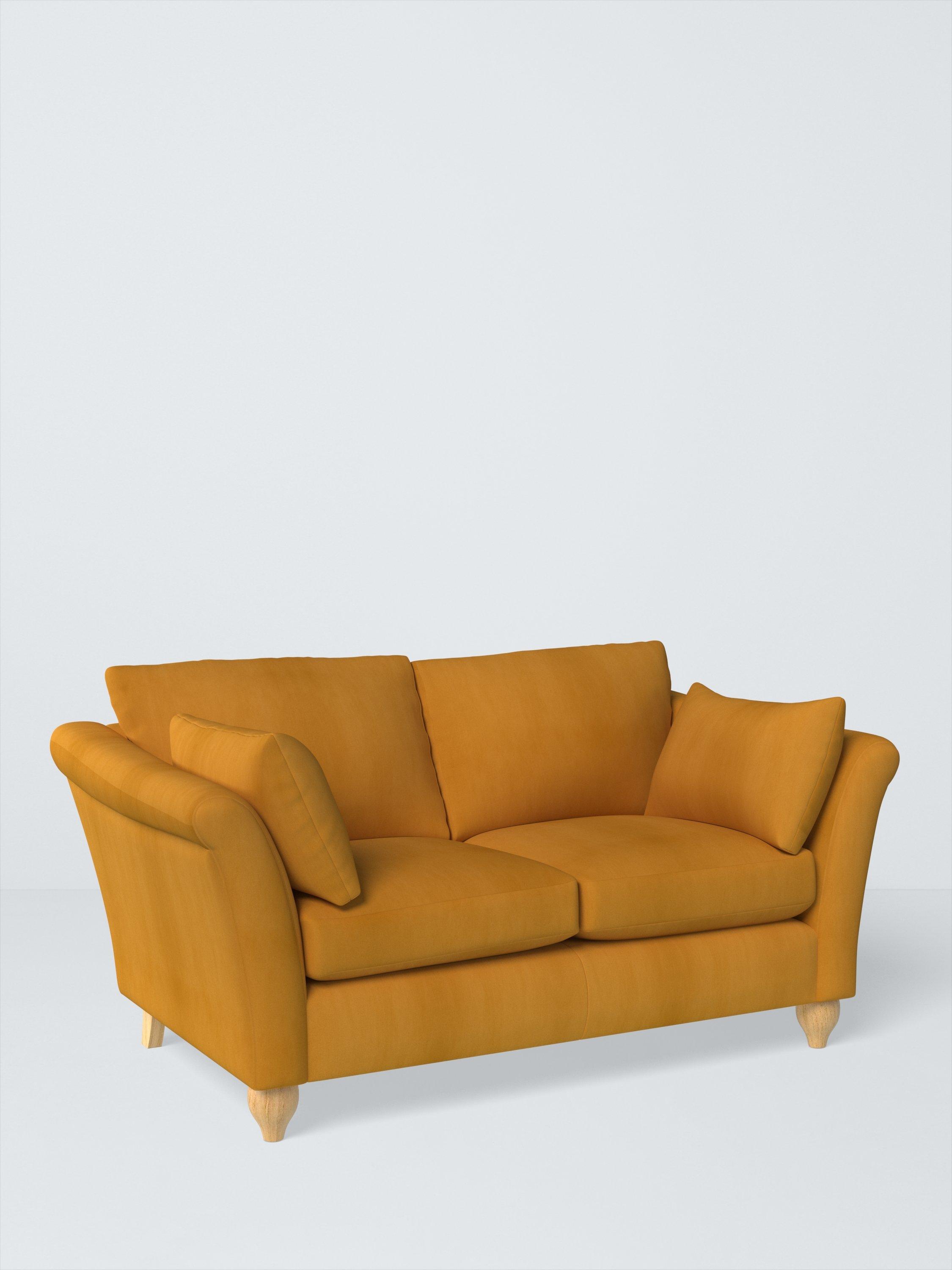 Wilber Range, John Lewis Easy Clean Plush Velvet Fabric, Honey, Price Band B