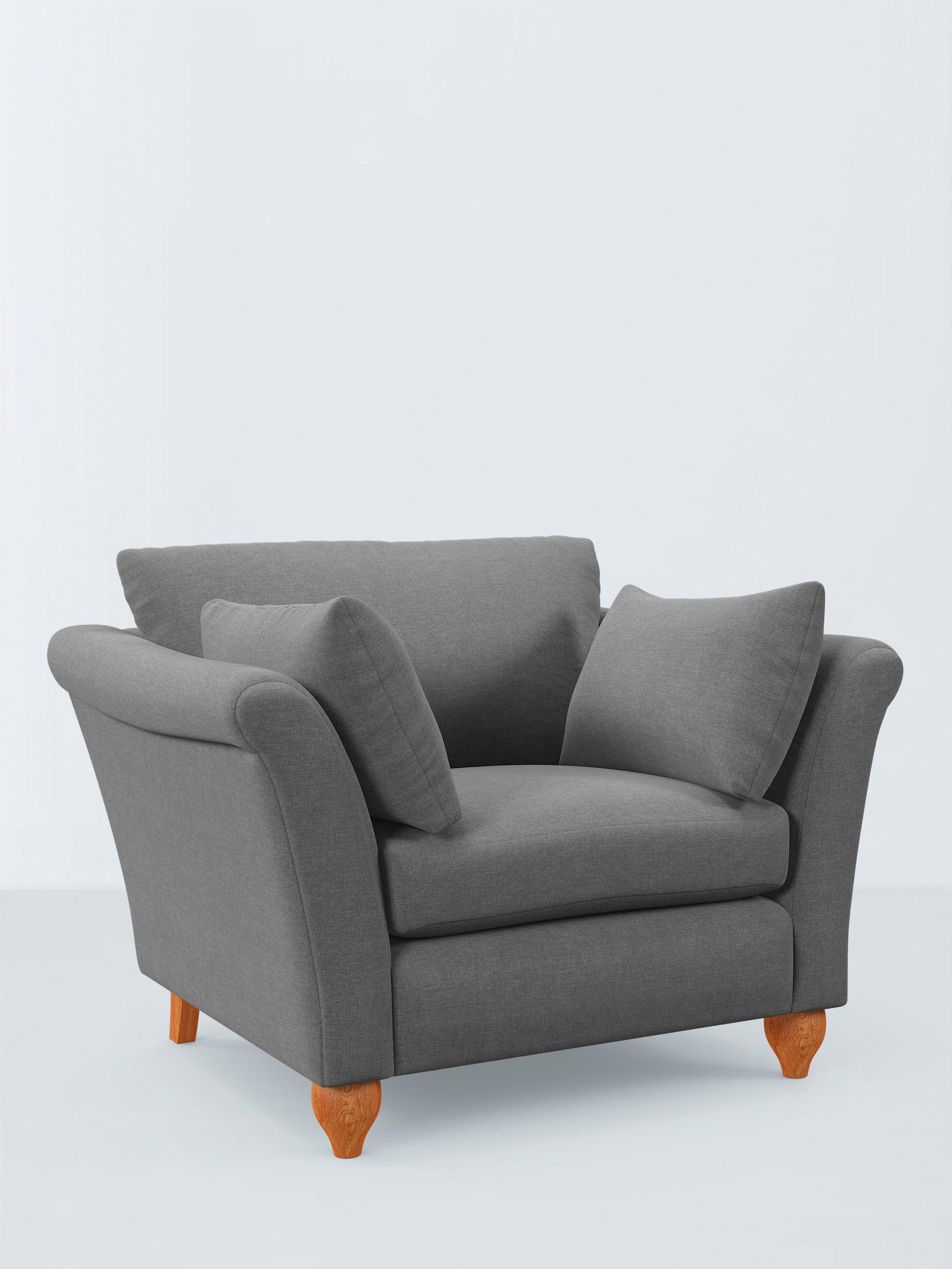 Wilber Range, Aquaclean Titan Plain Fabric, Smoke Grey, Price Band D